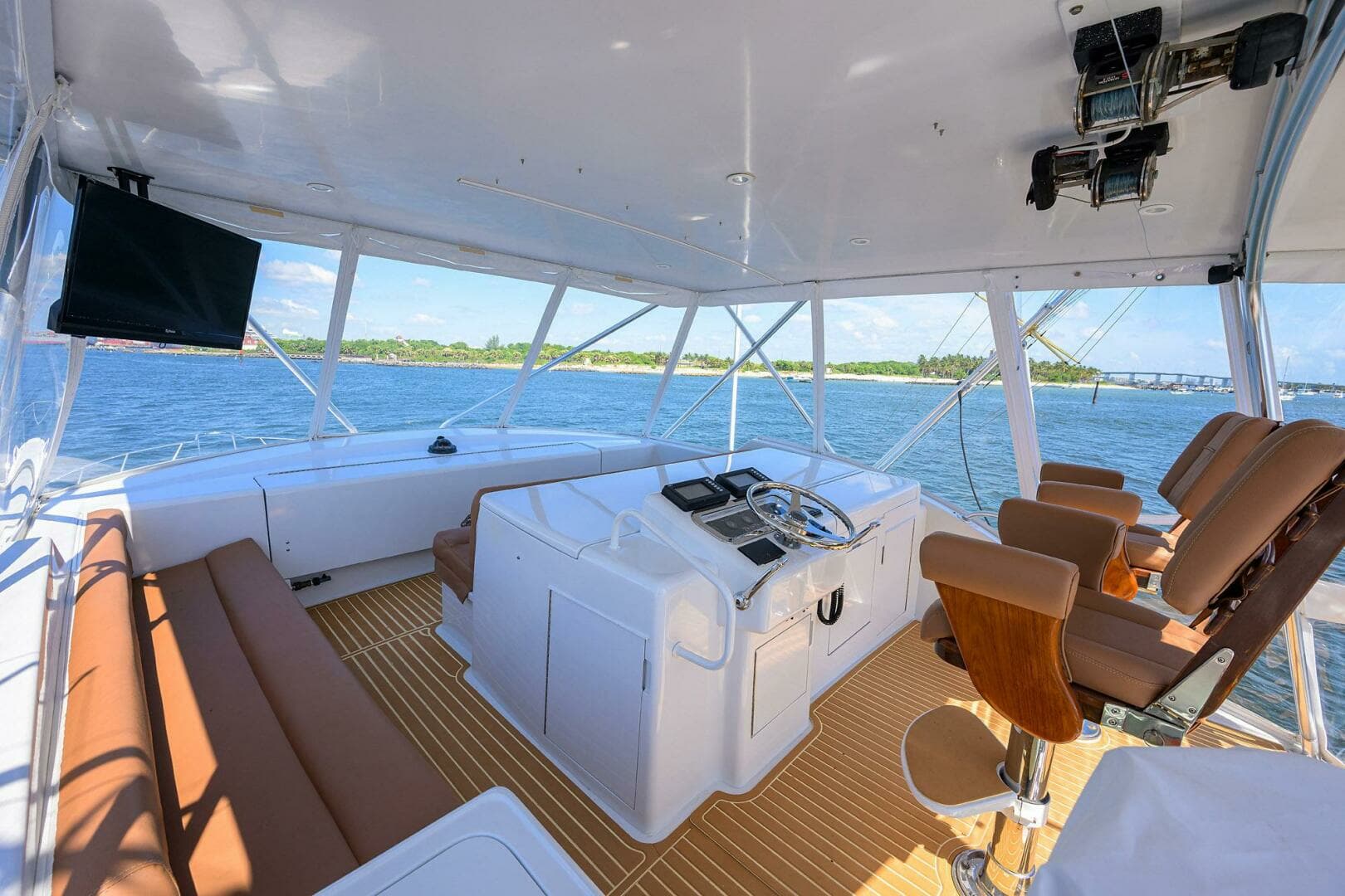 2001 Hatteras Convertible - Image 49