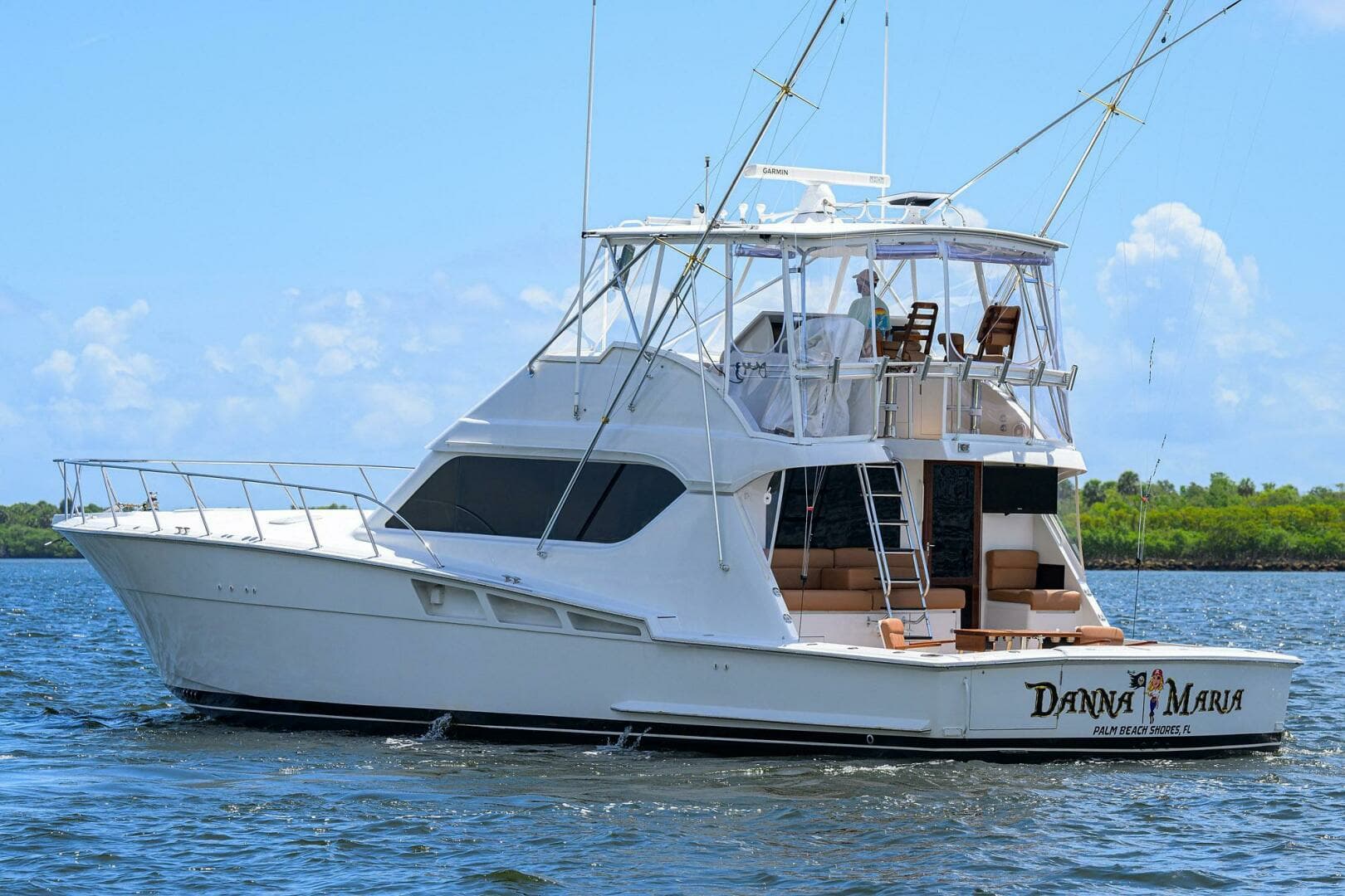 2001 Hatteras Convertible - Image 80