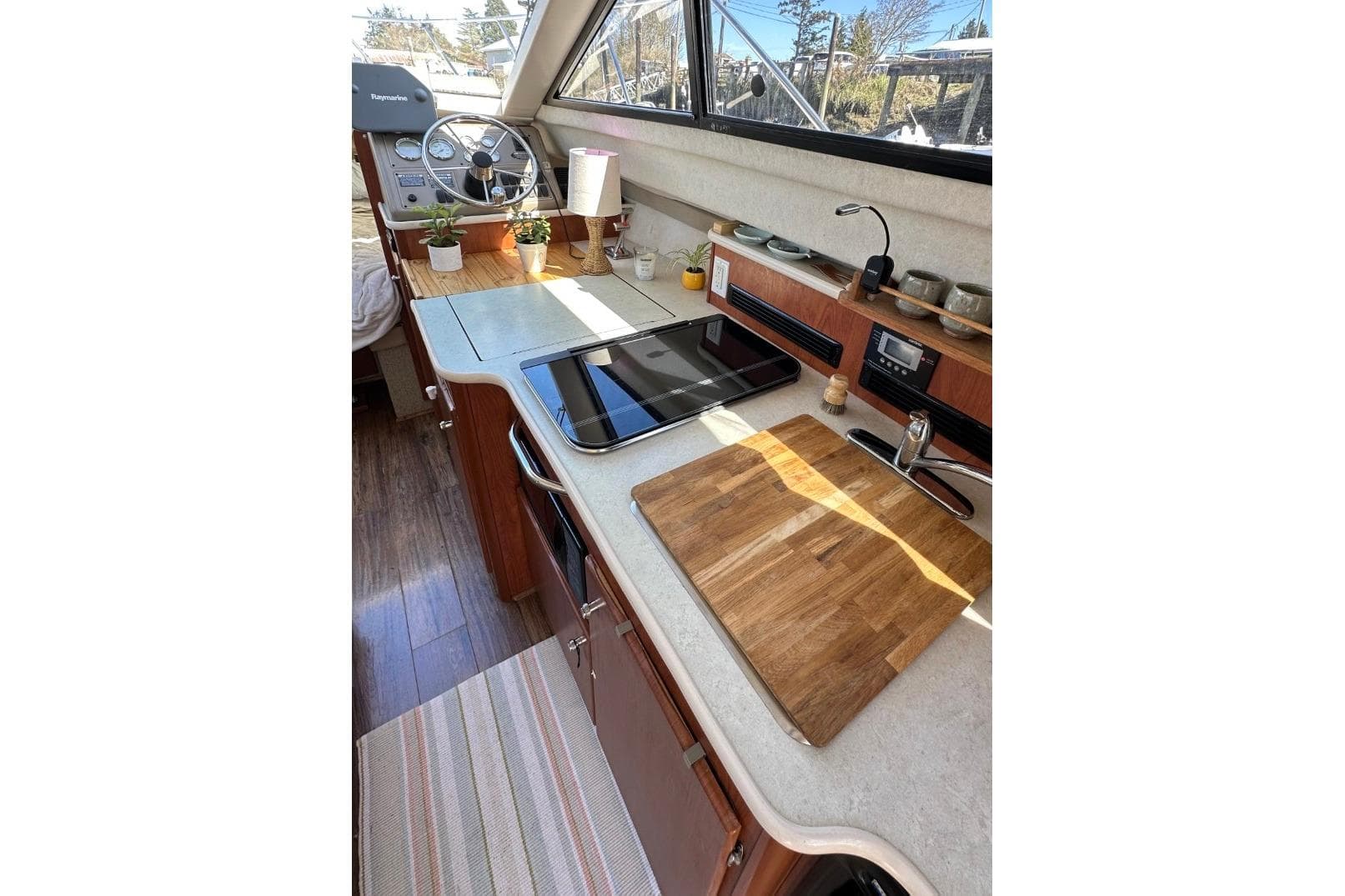 Galley and Lower Helm
