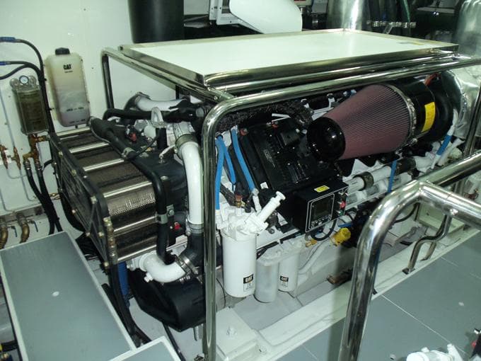 Starboard engine
