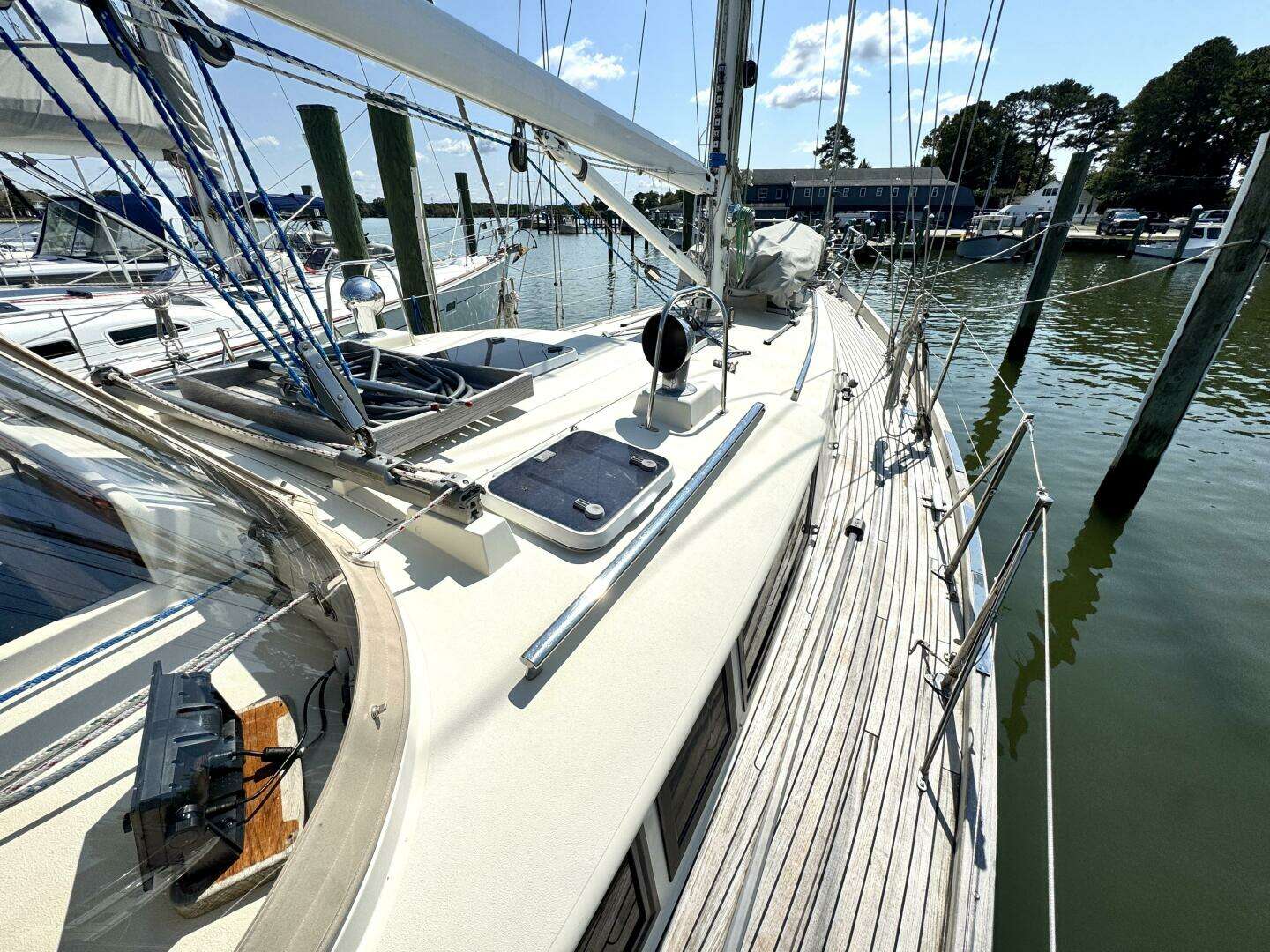 1999 Bowman 48 Aft Cockpit - Image 81