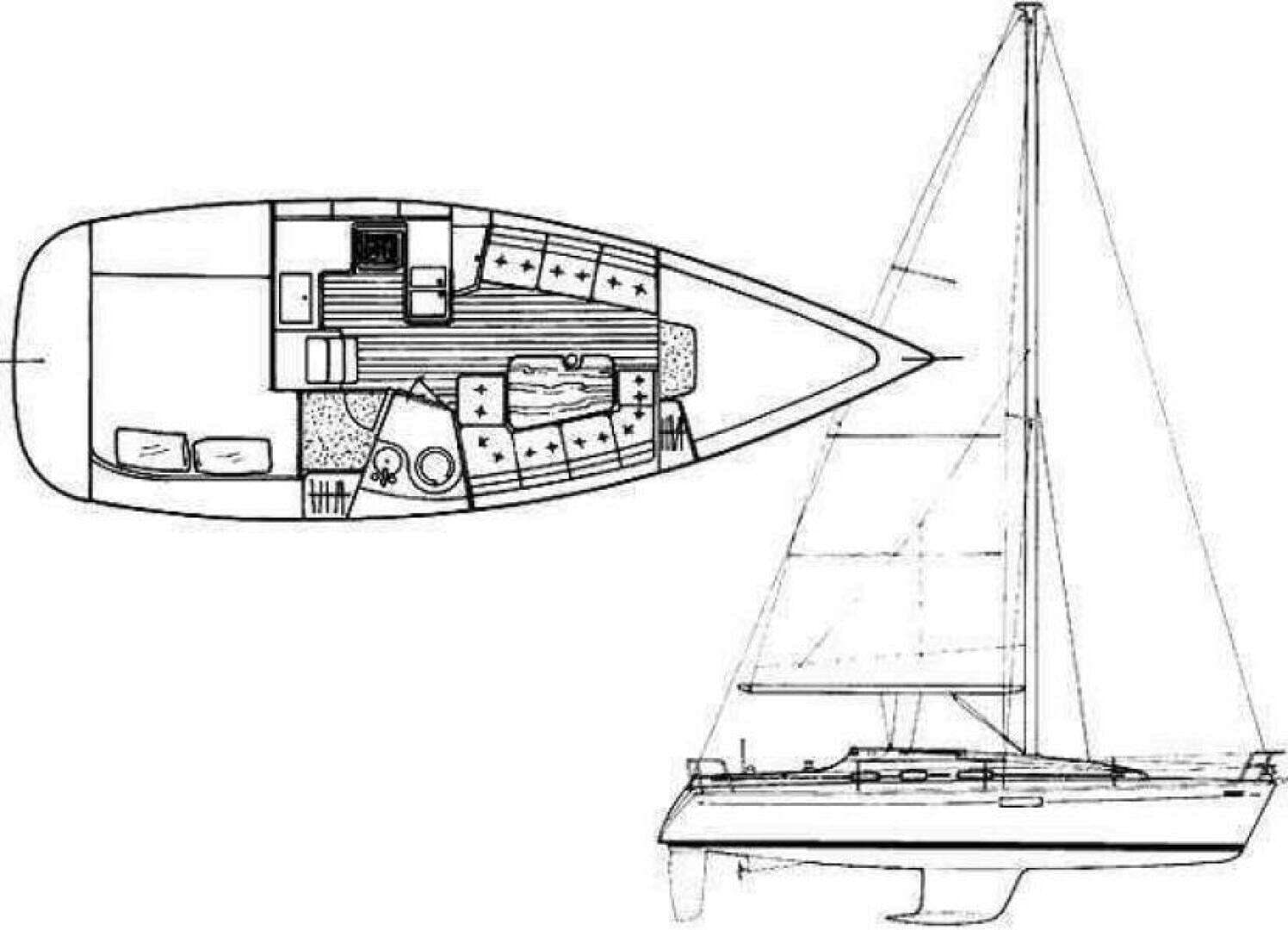 1999 Beneteau Oceanis 321 - Image 7