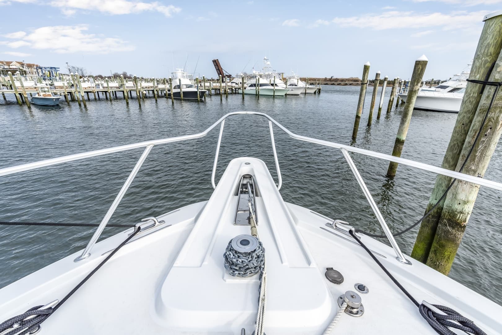 2001 Hatteras 55 Convertible - Image 81