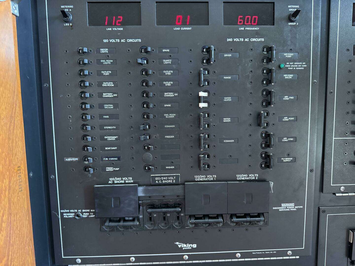 1995 Viking 58 Convertible - Image 89