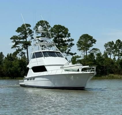 2002 Hatteras 65 Enclosed Bridge - Image 1