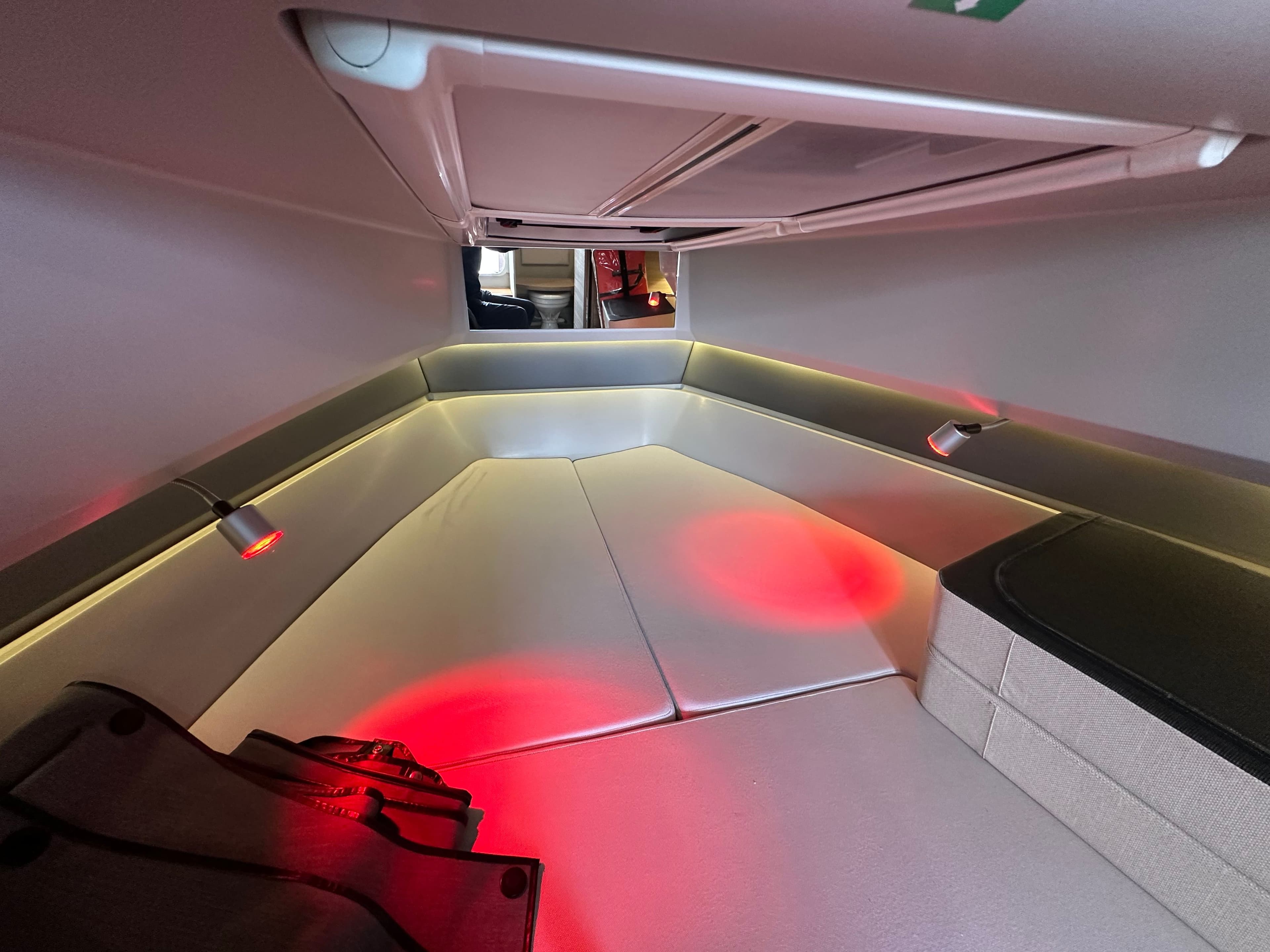 twin sleeper in cabin