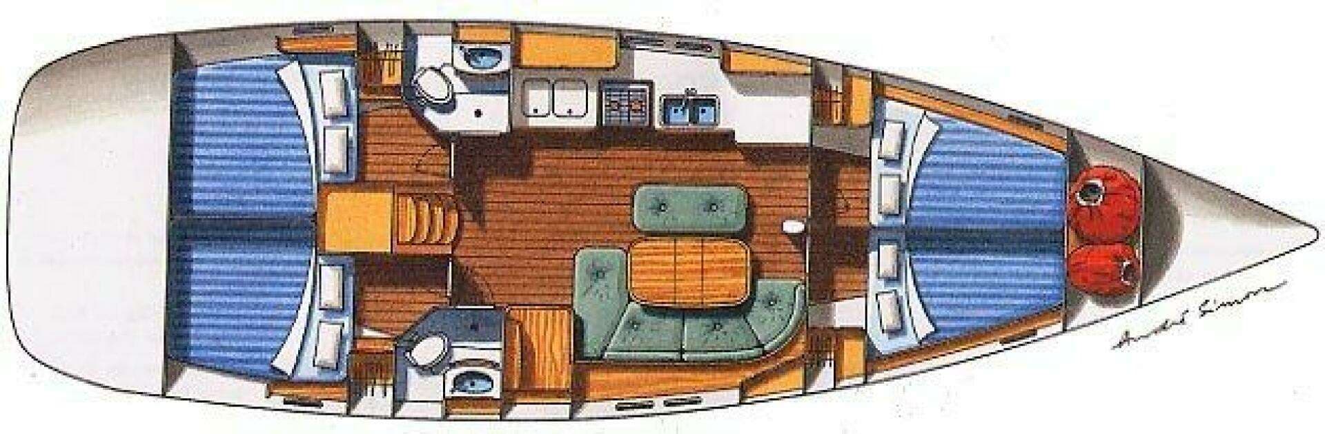 2003 Beneteau Oceanis 473 - Image 21