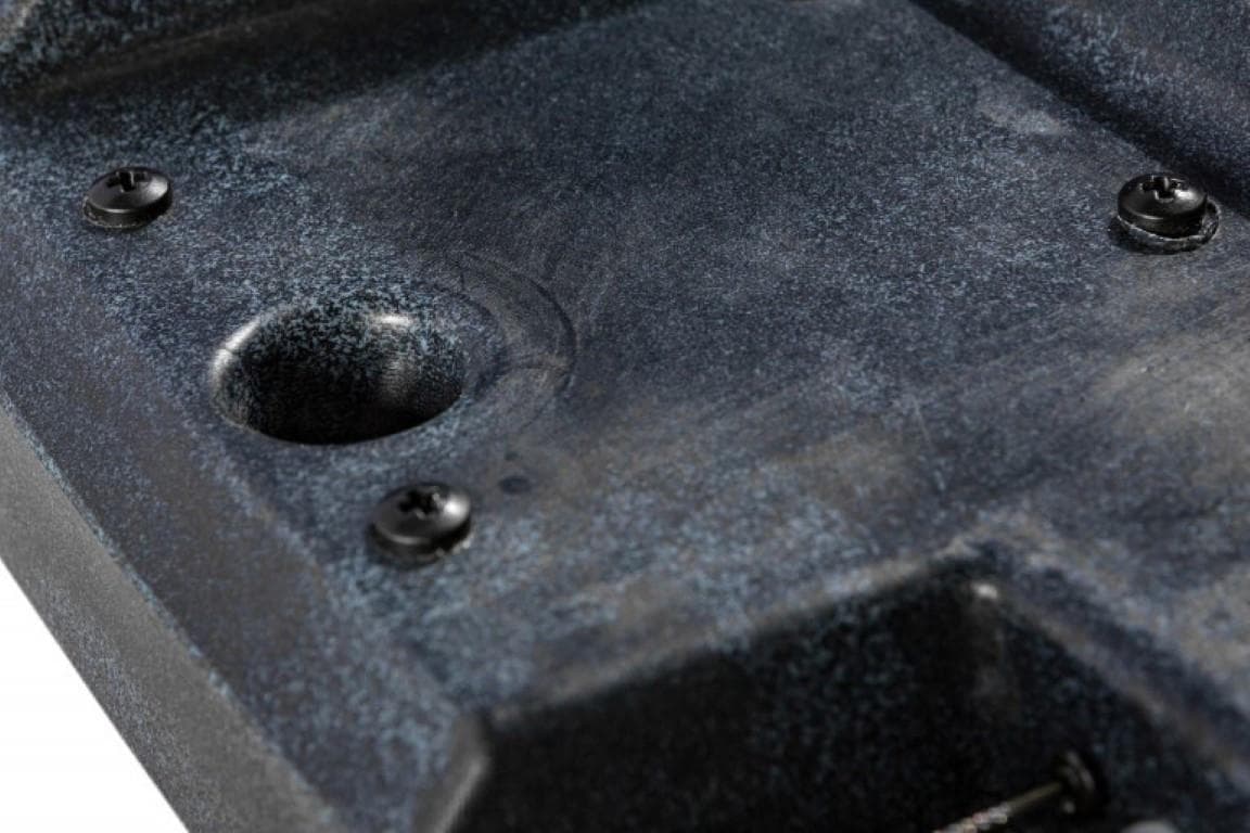 Close-up of the 2023 Old Town Sportsman Autopilot 136 kayak's textured surface.