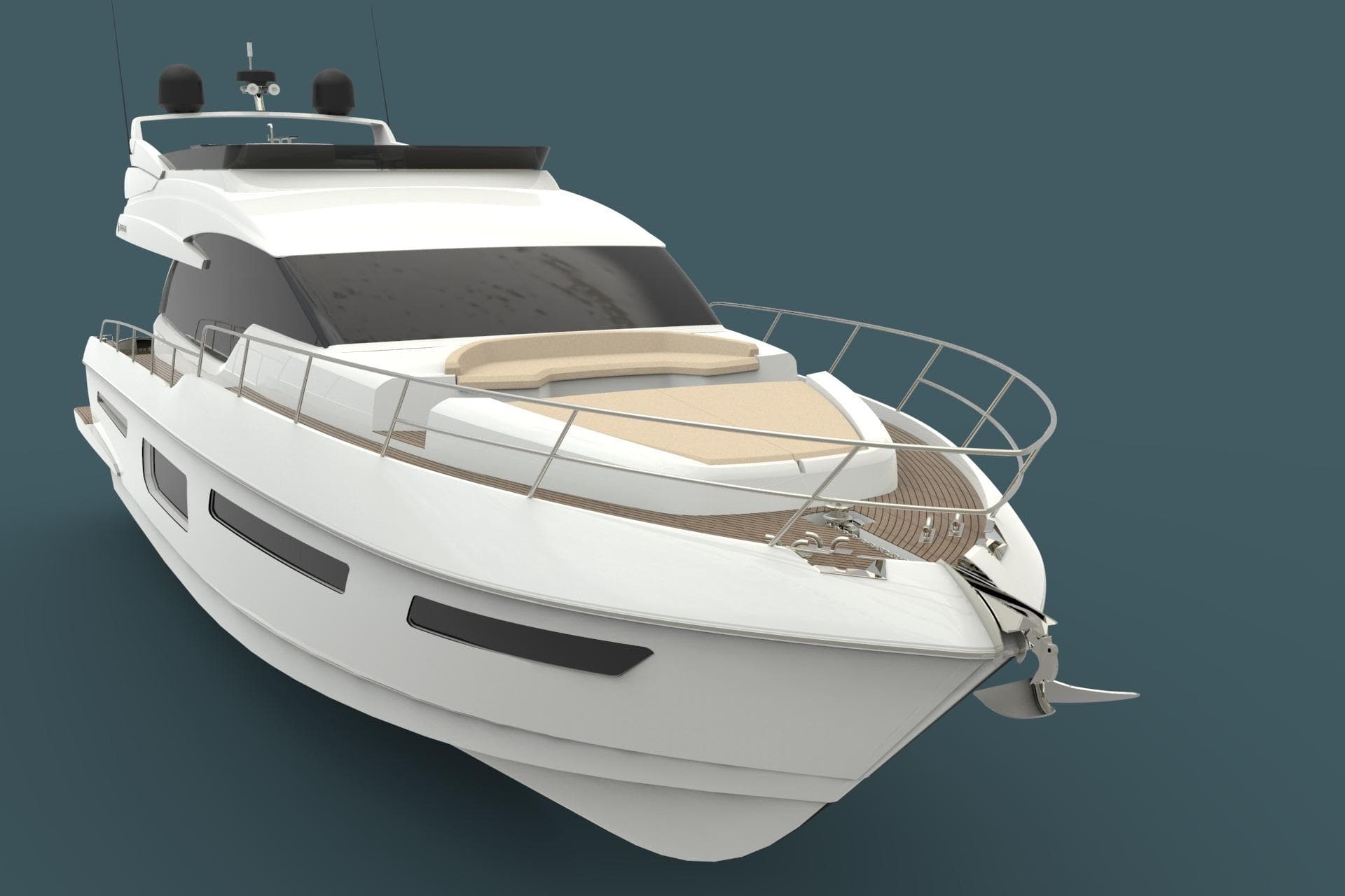 Luxury yacht Segue X6 Black Edition 2026, sleek design, white exterior, modern features.