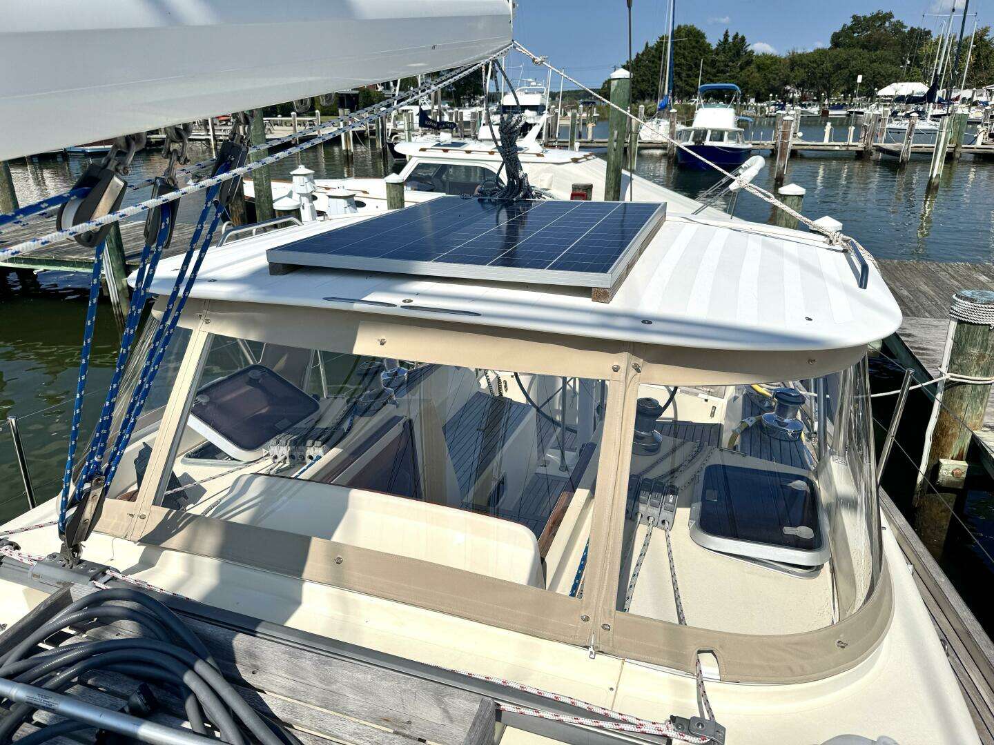 1999 Bowman 48 Aft Cockpit - Image 76