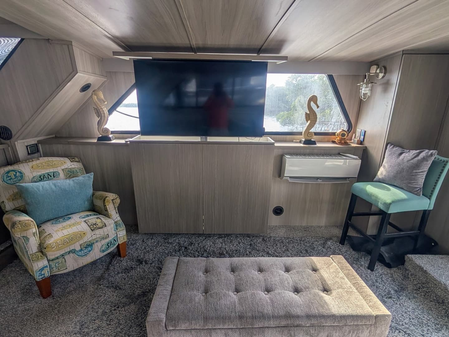 1987 Bluewater Yachts 51 Coastal Cruiser Cockpit - Image 19