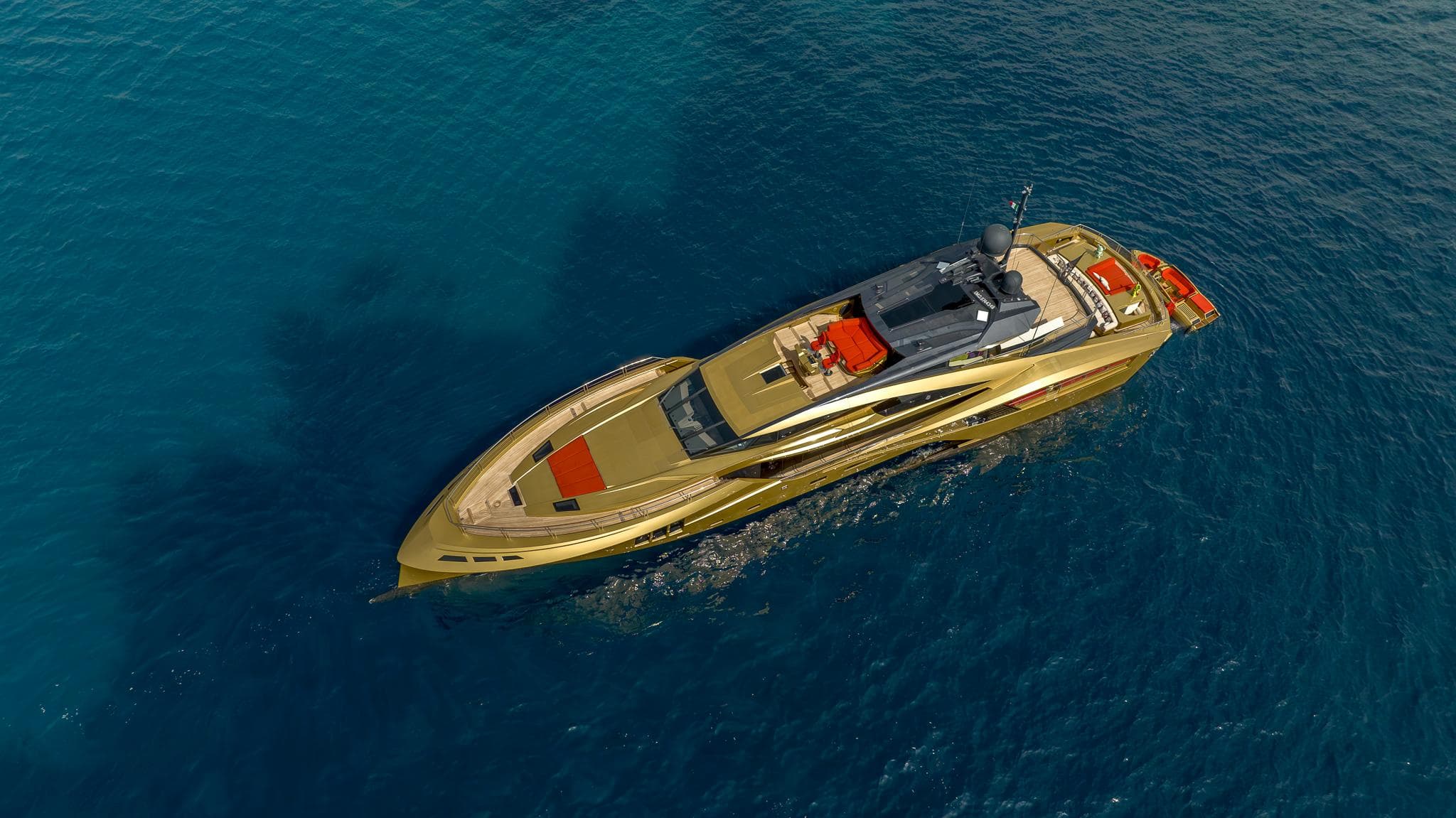 Palmer Johnson Custom 2014 luxury yacht on open sea.