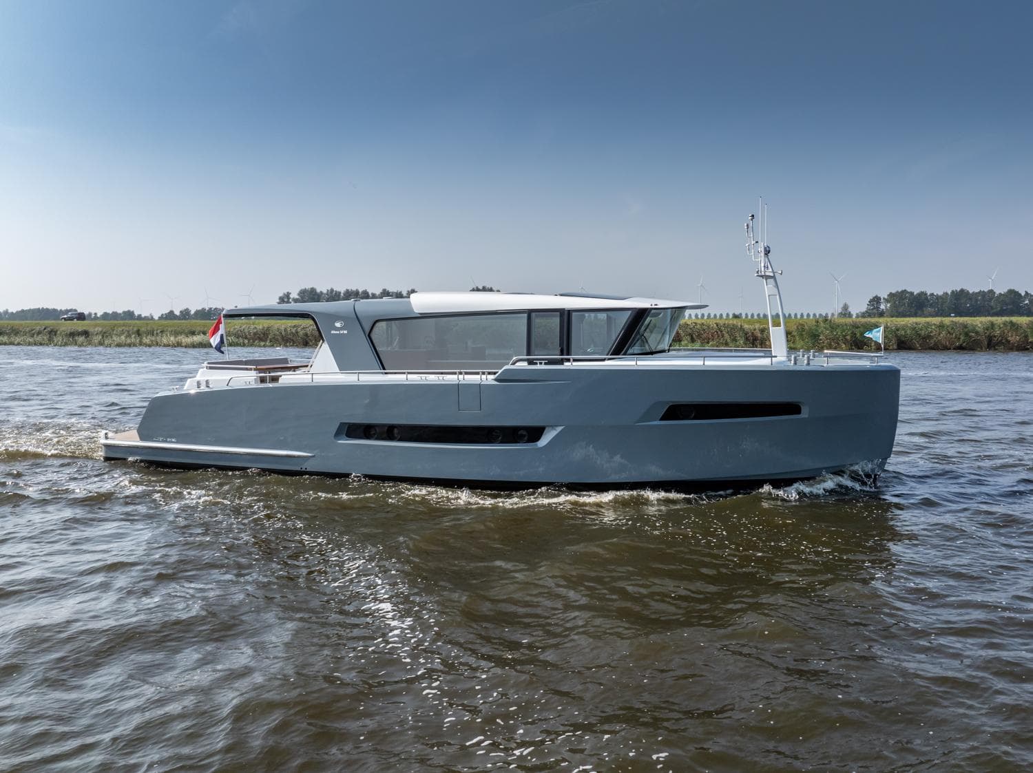 Altena 54 Next Generation Yacht 2023 on calm waters.
