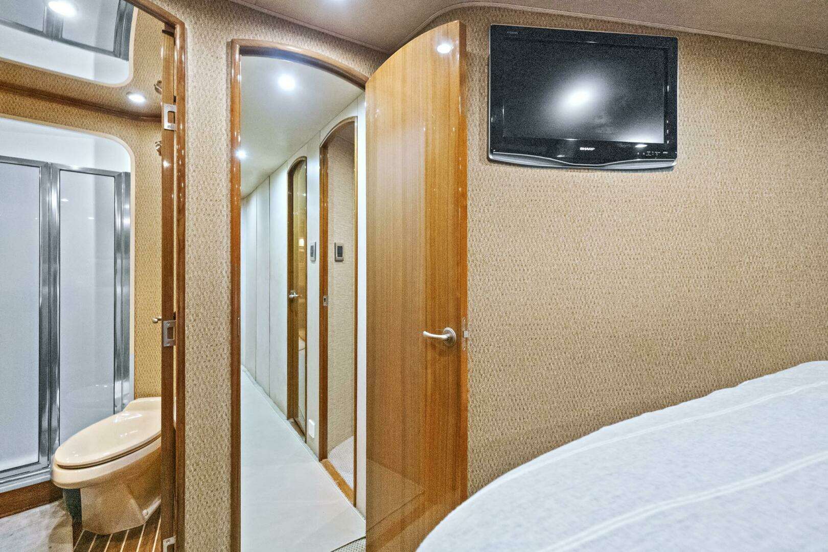 2008 Viking 74 Enclosed Bridge - Image 59