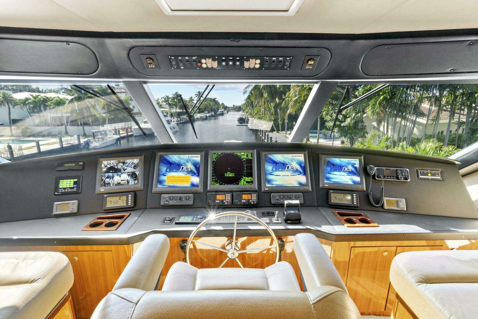 2008 Viking 74 Enclosed Bridge - Image 69