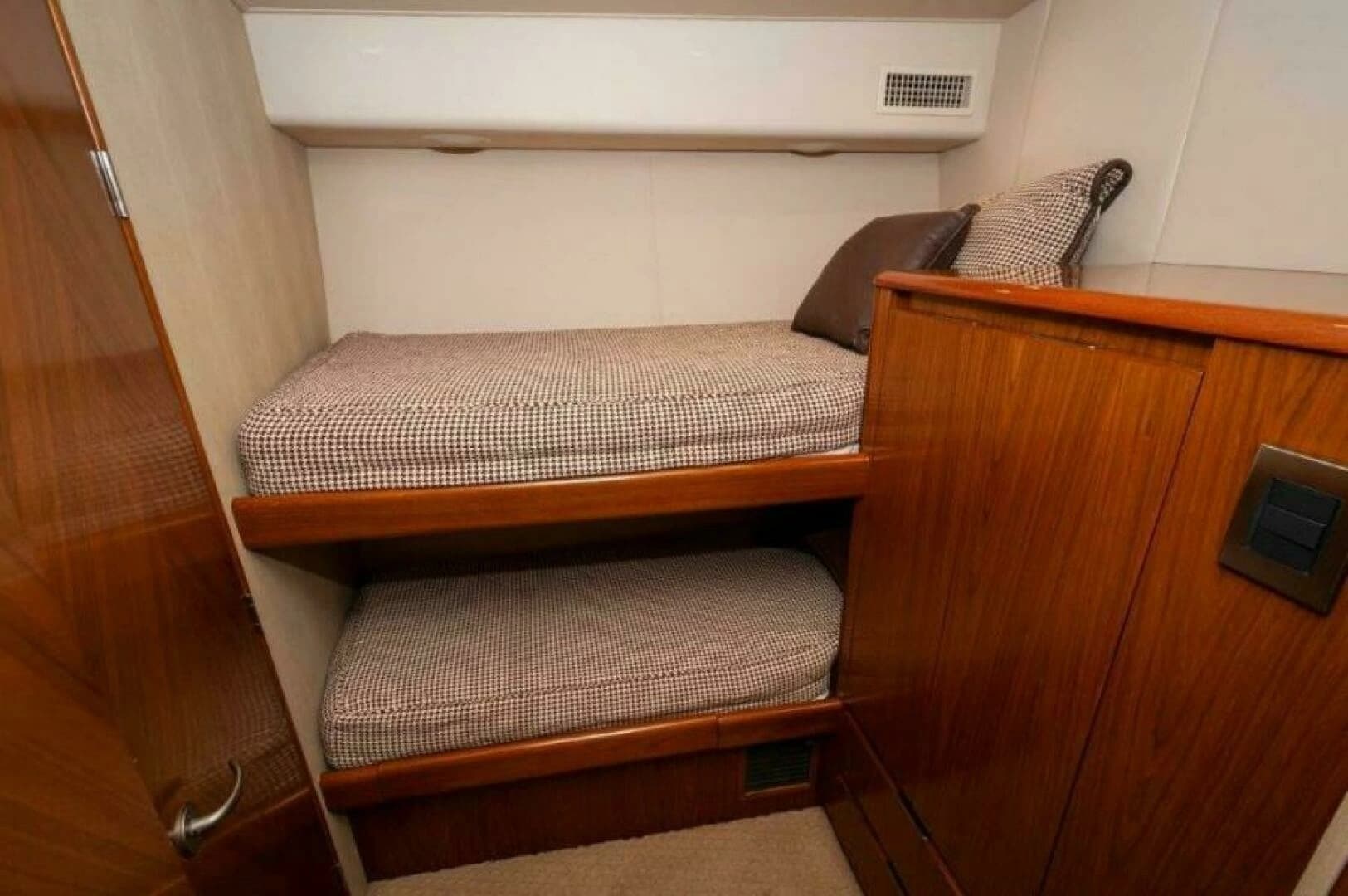 2012 Viking 76 Enclosed Sky Bridge - Image 40