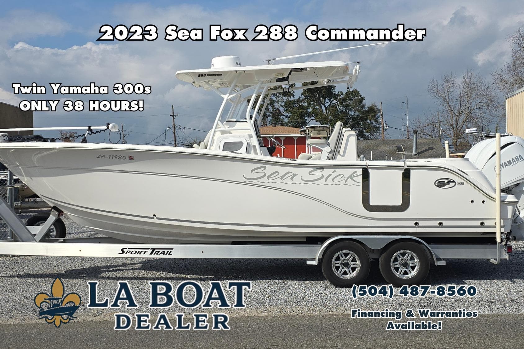 2023 Sea Fox 288 Commander