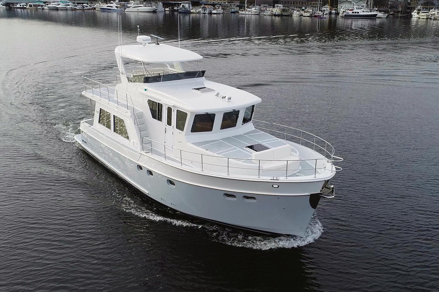 Helmsman Trawlers 46 Pilothouse - Underway