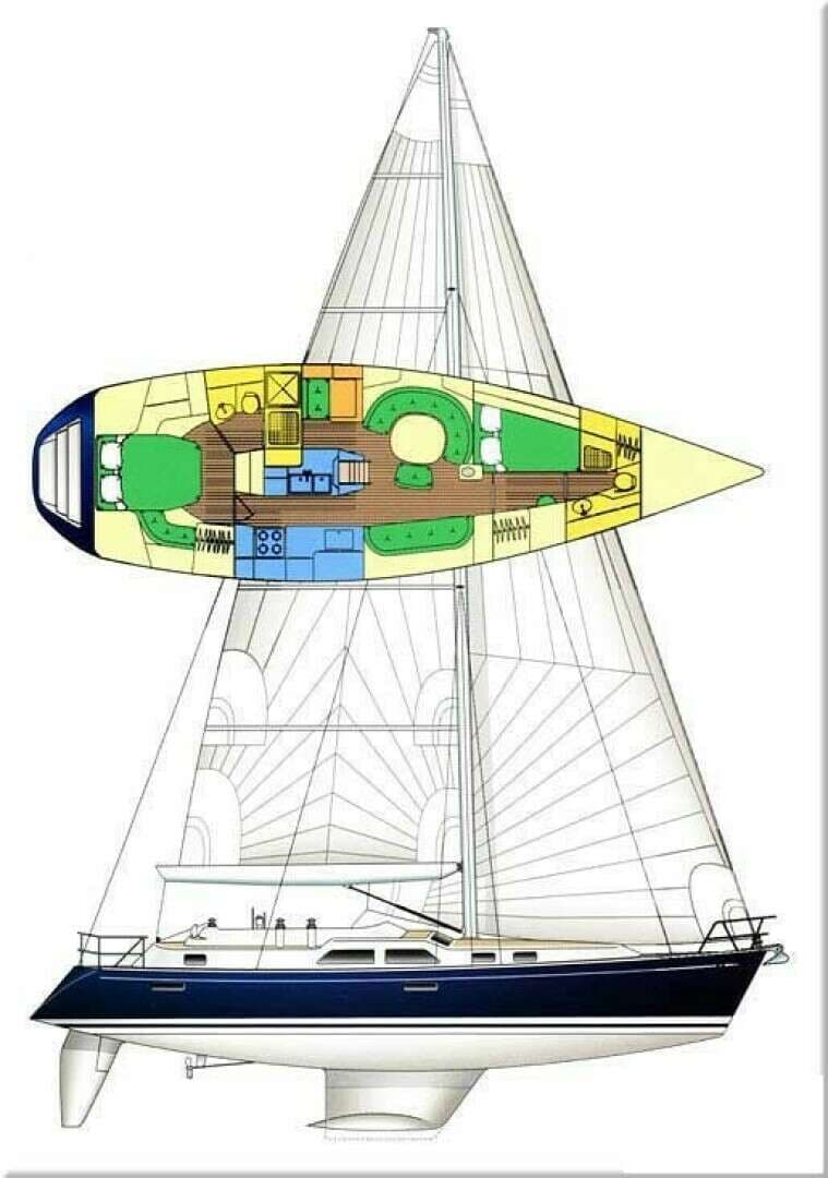 1996 Hylas 46 - Image 79