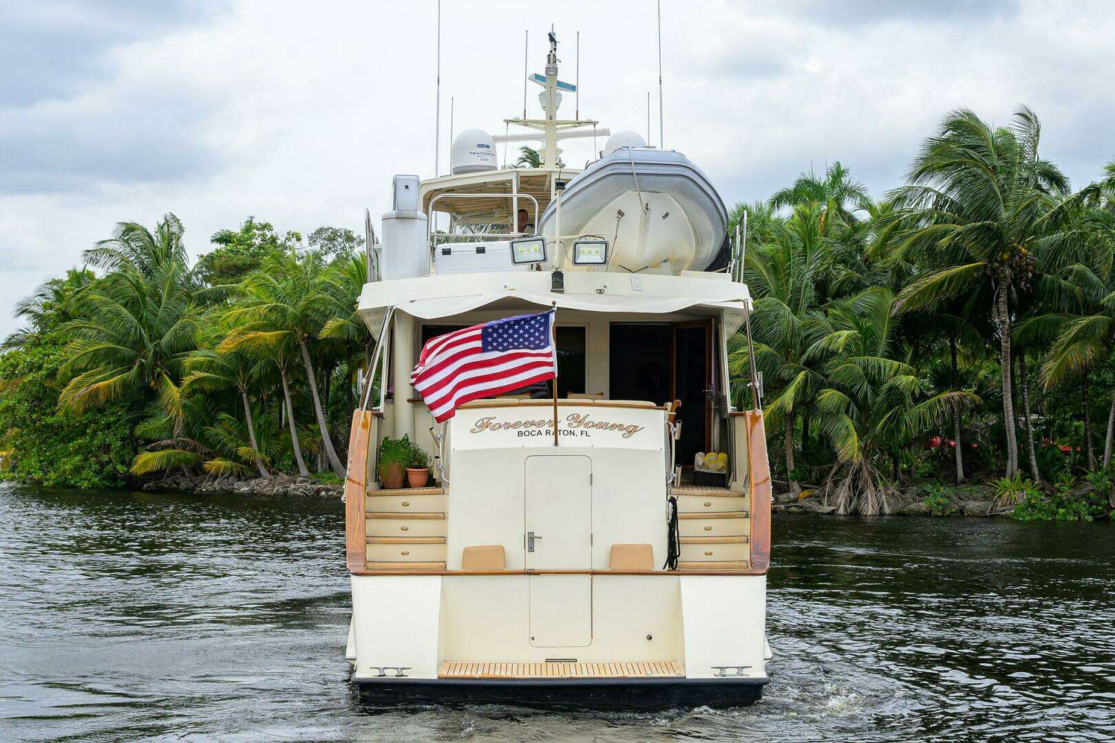 1991 Hatteras 78 Cockpit Motor Yacht - Image 4