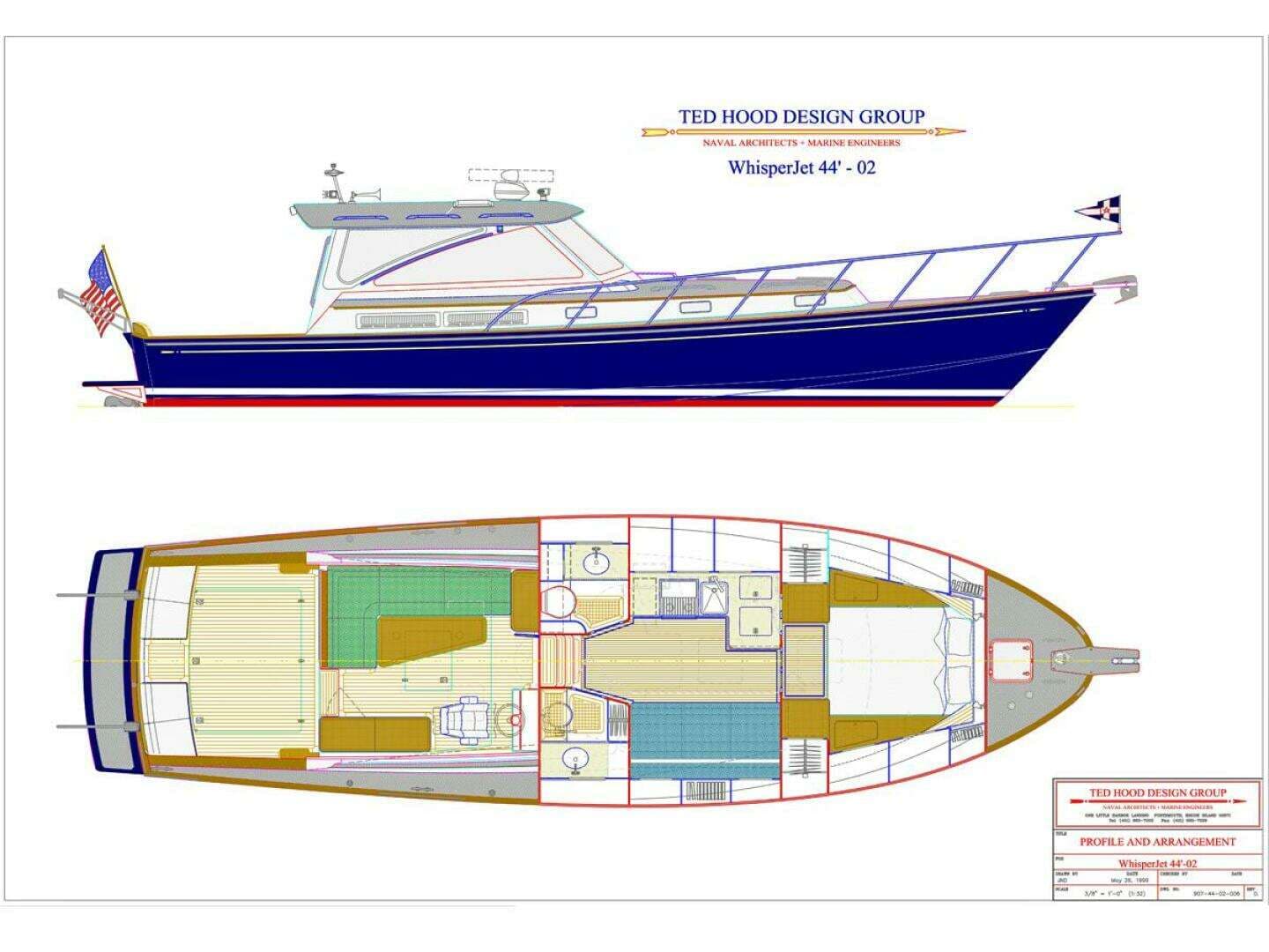 1999 Little Harbor 44 WhisperJet - Image 15