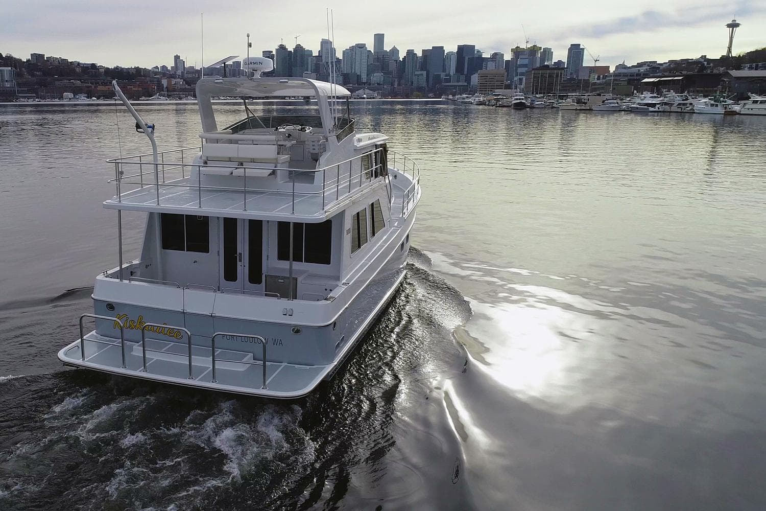 Helmsman Trawlers 46 Pilothouse - Underway