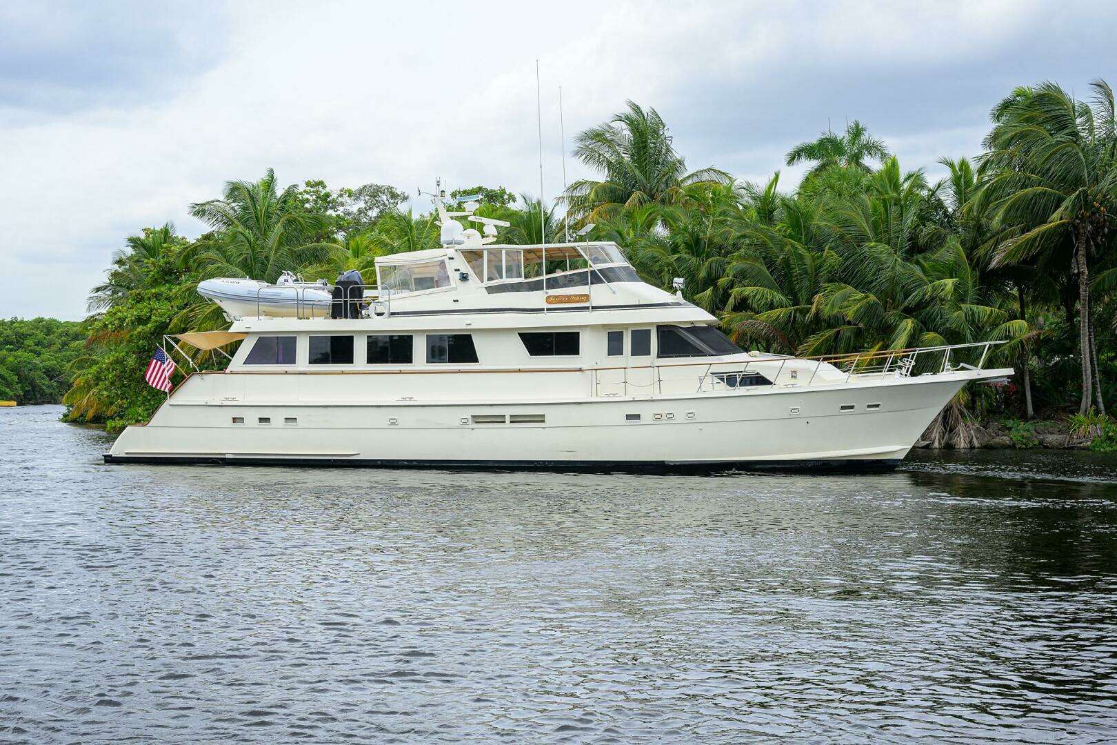 1991 Hatteras 78 Cockpit Motor Yacht - Image 5