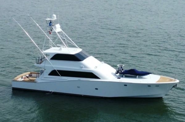 1996 Oceanfast 87 Enclosed Bridge Sportfish - Image 1