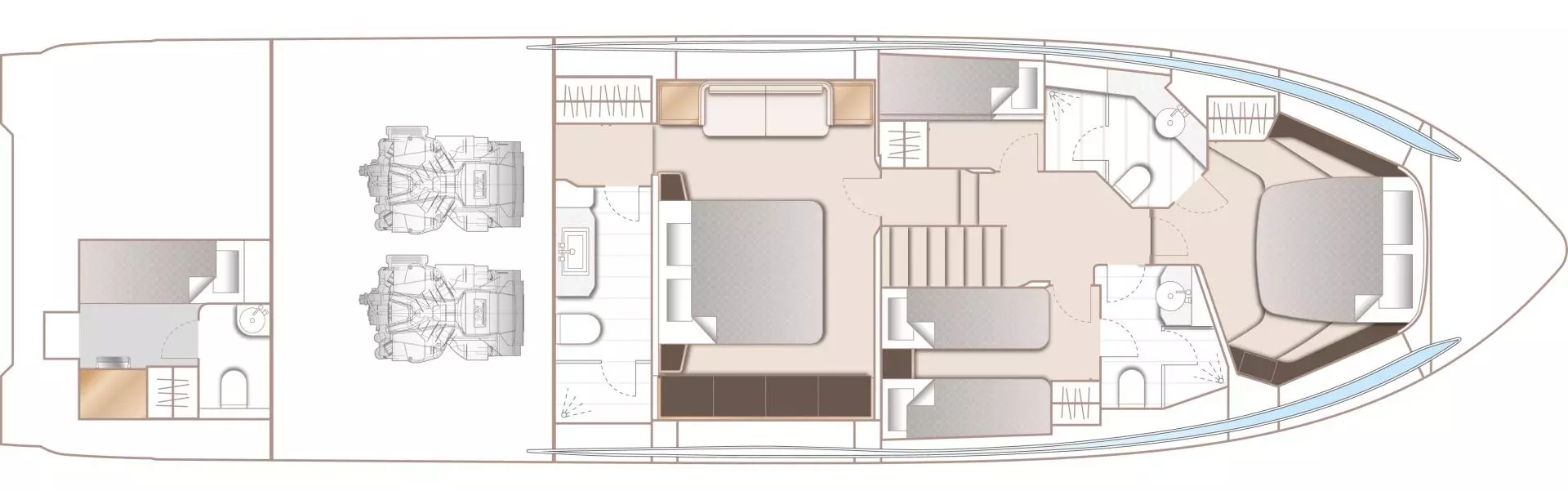 2026 Princess V65 Express - Image 23