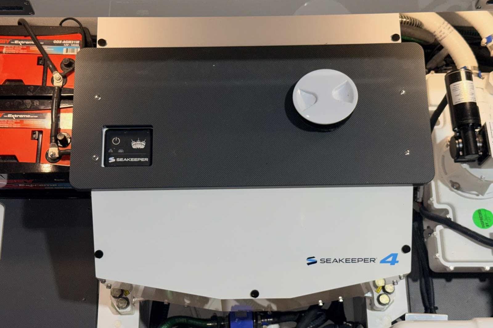 Seakeeper 4 stabilizer in 2025 Formula 387 Center Console Fish boat.