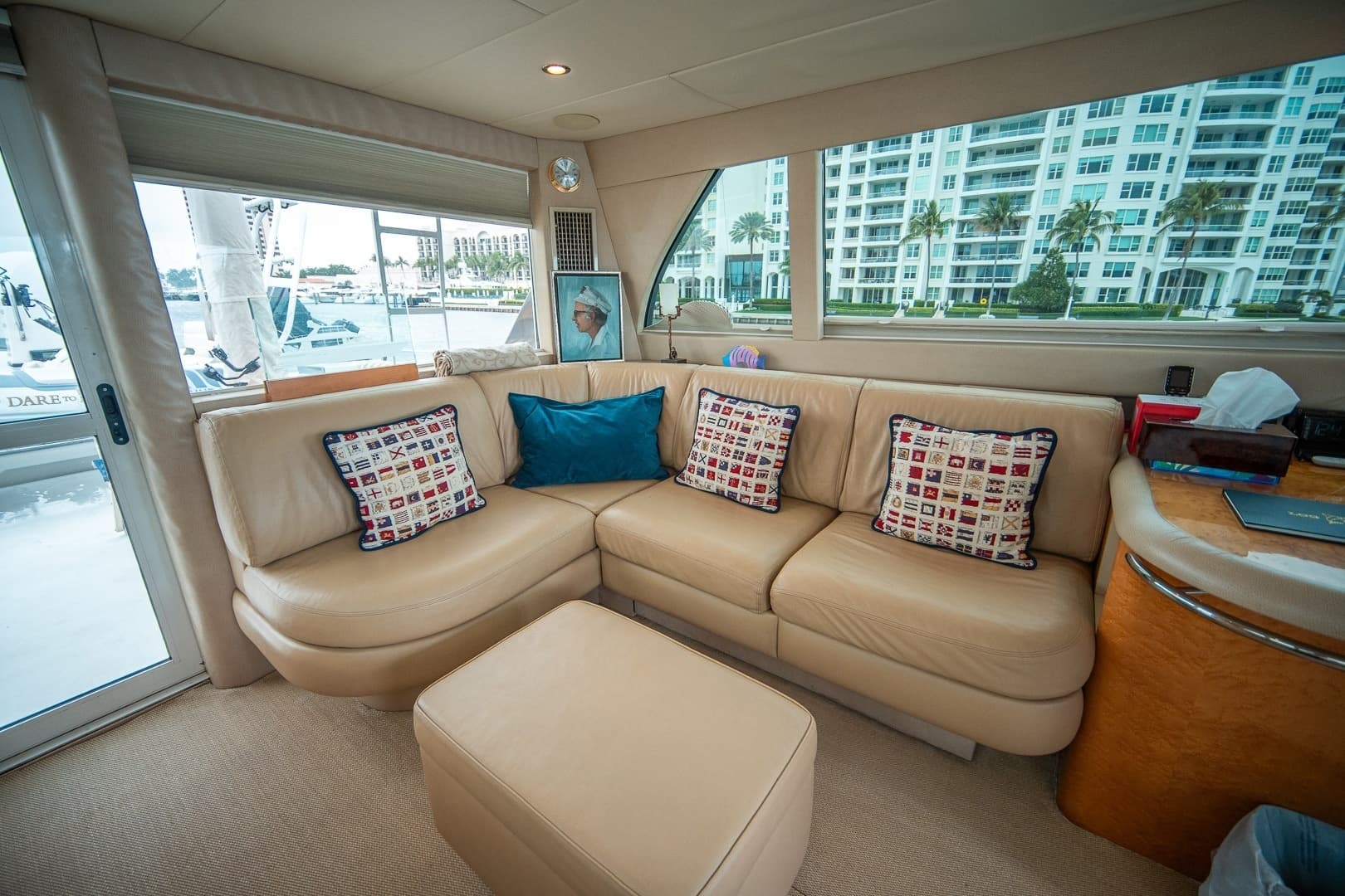 2000 Lazzara Yachts 76 Skylounge - Image 61