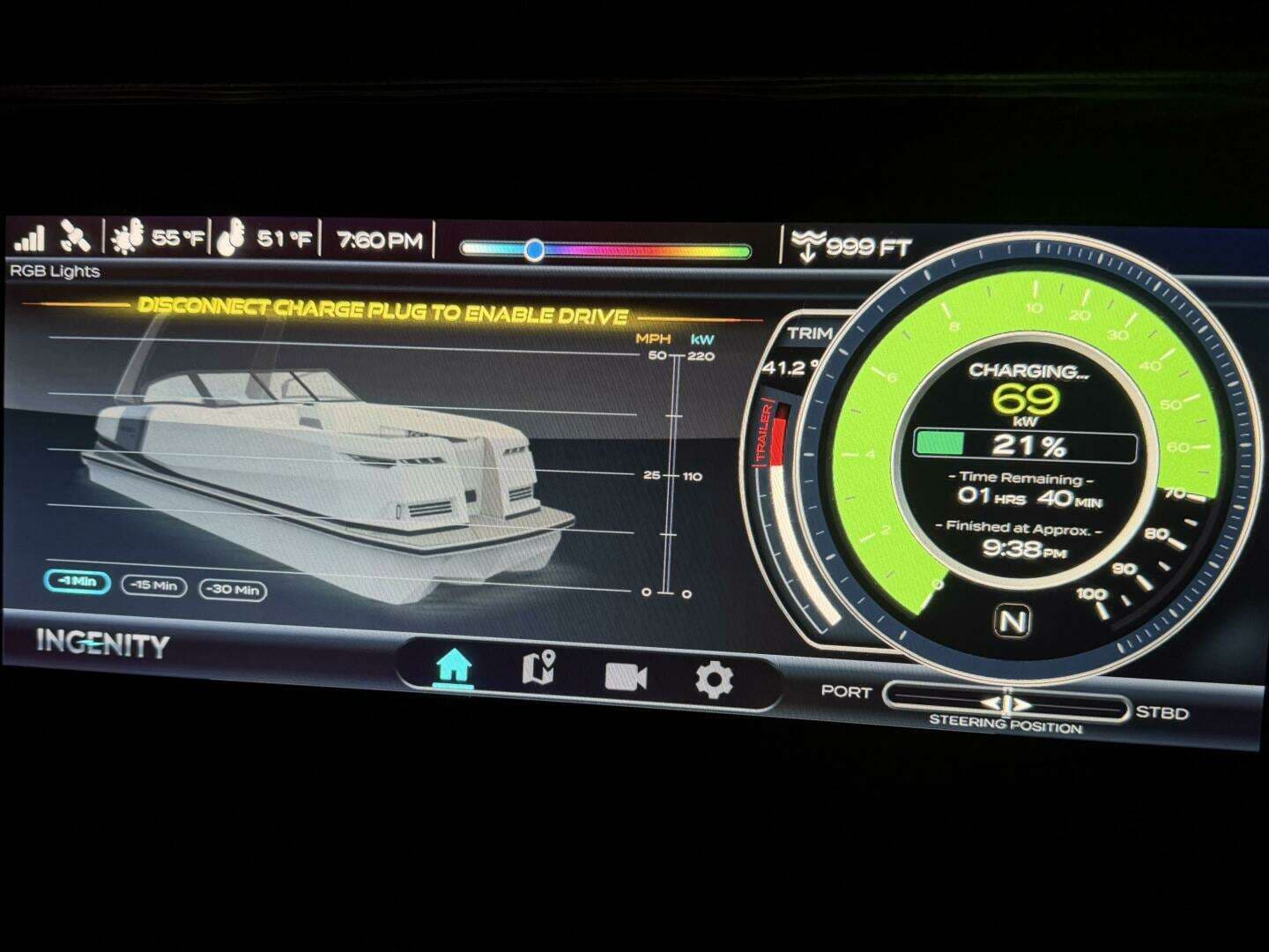 2023 Correct Craft Ingenity 23EL2 Electric Boat - Image 185