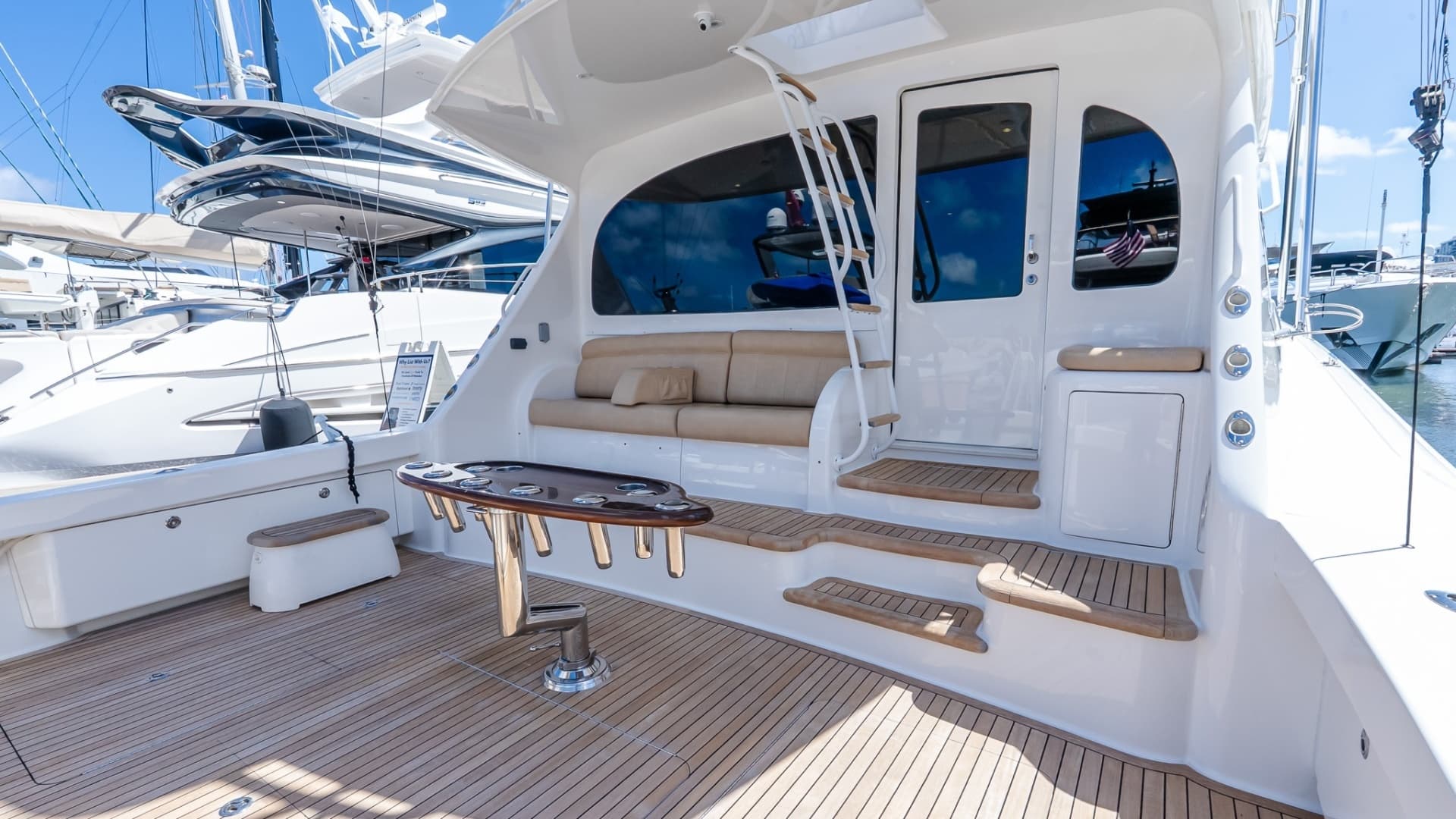2017 Viking 62 Enclosed Bridge - Image 6