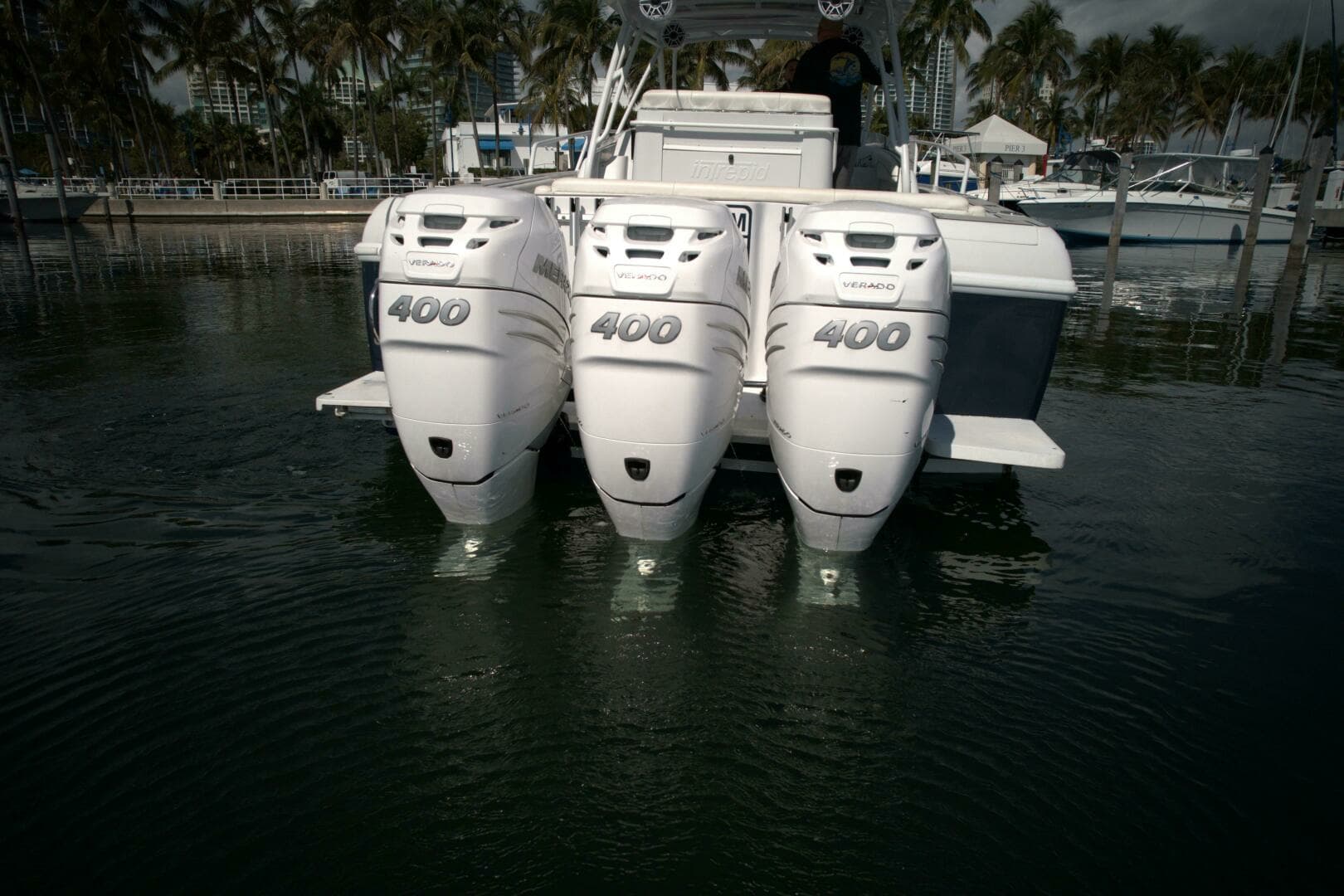 2002 Intrepid 377 Walkaround Cuddy - Image 18