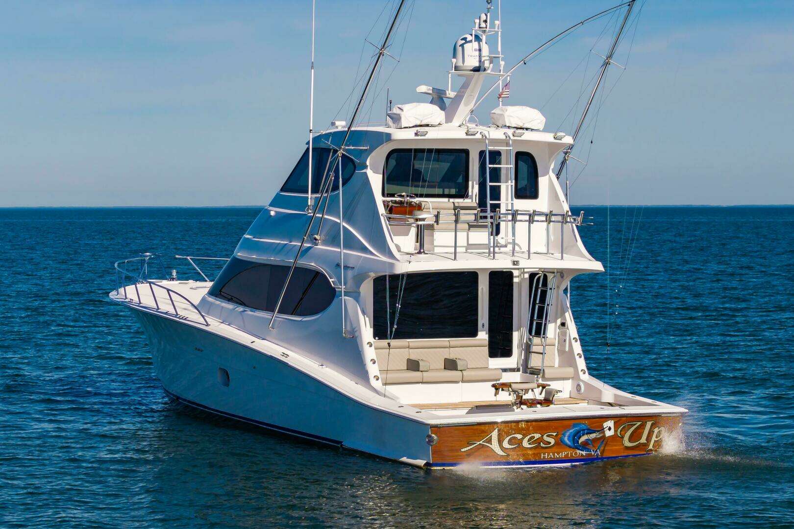 2008 Hatteras 64 Enclosed Bridge - Image 82