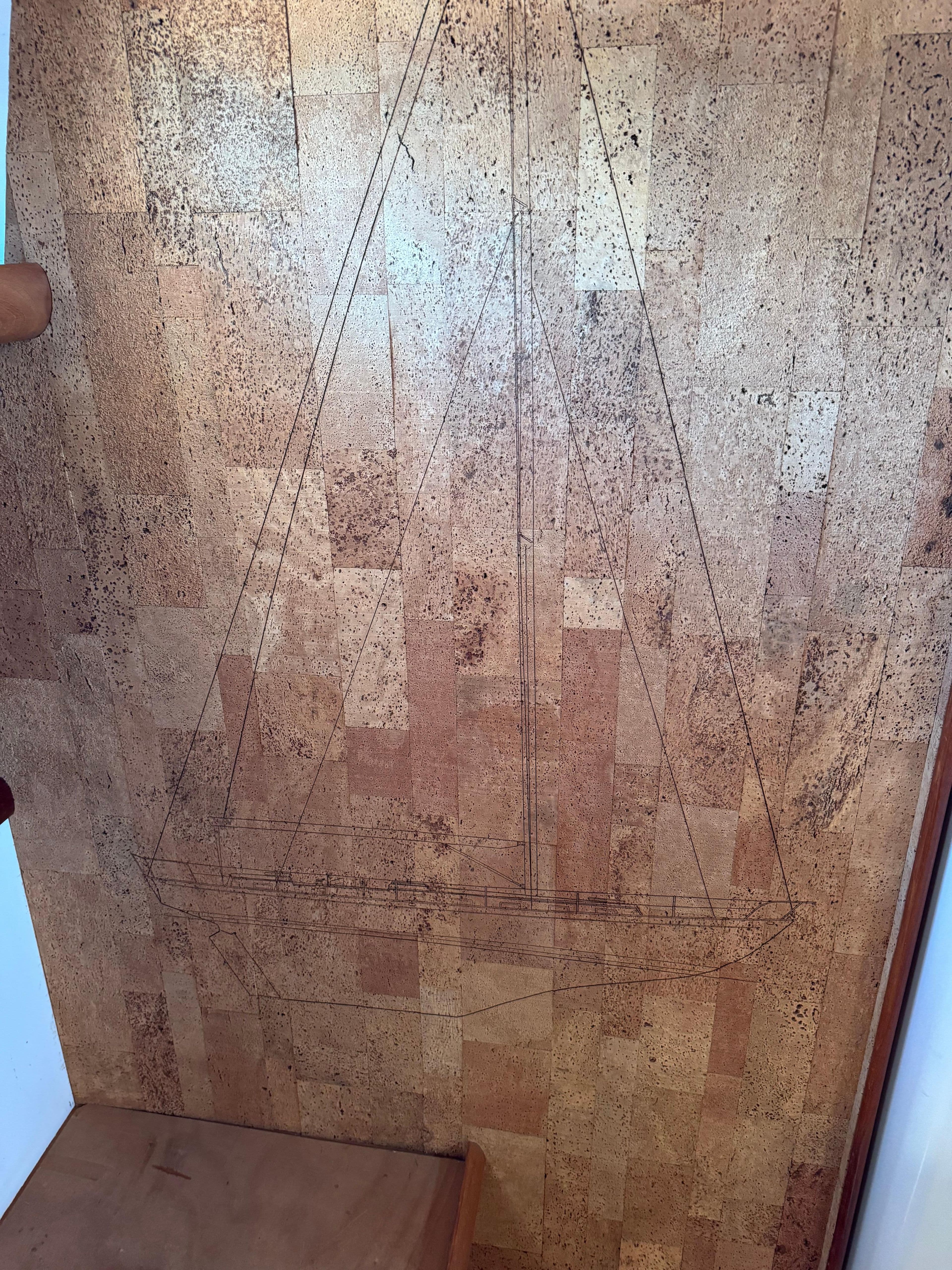 Cork bulkhead yacht drawings