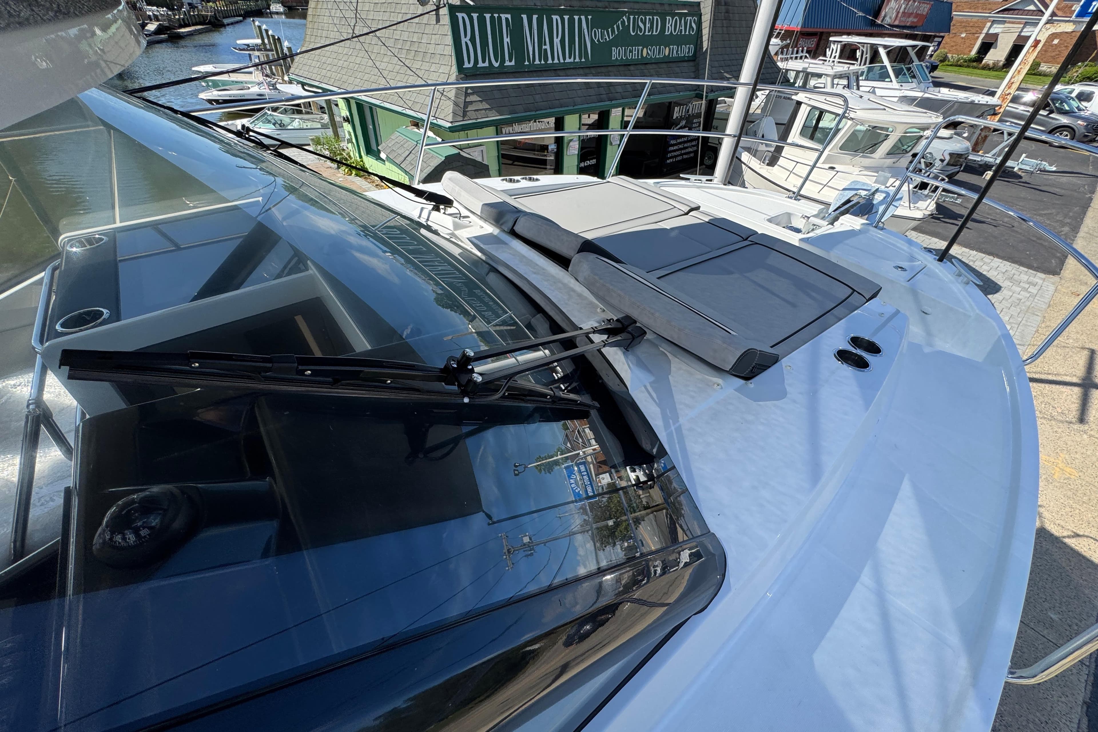 2026 Jeanneau NC 895 Series 2 boat with sleek design at marina.