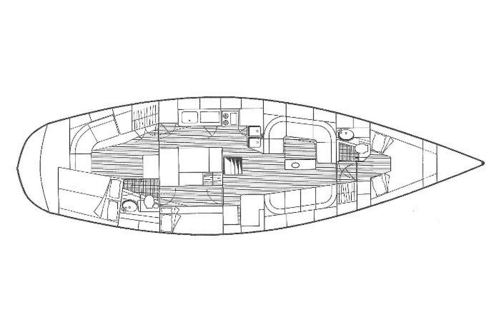 1991 Oyster Lightwave 48 - Image 2