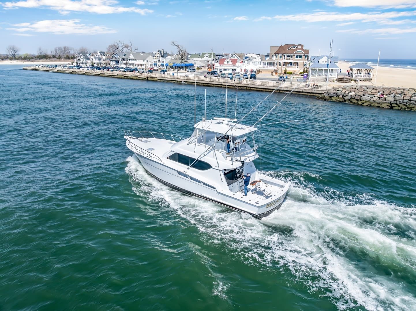 2001 Hatteras 55 Convertible - Image 13