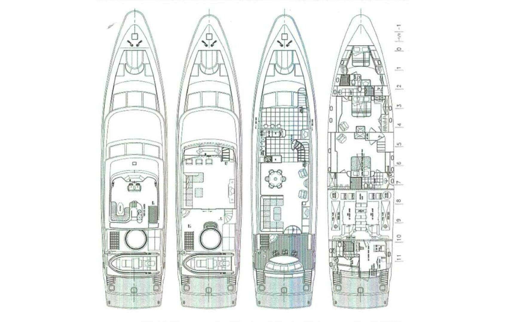 2002 President 100 Motor Yacht - Image 36