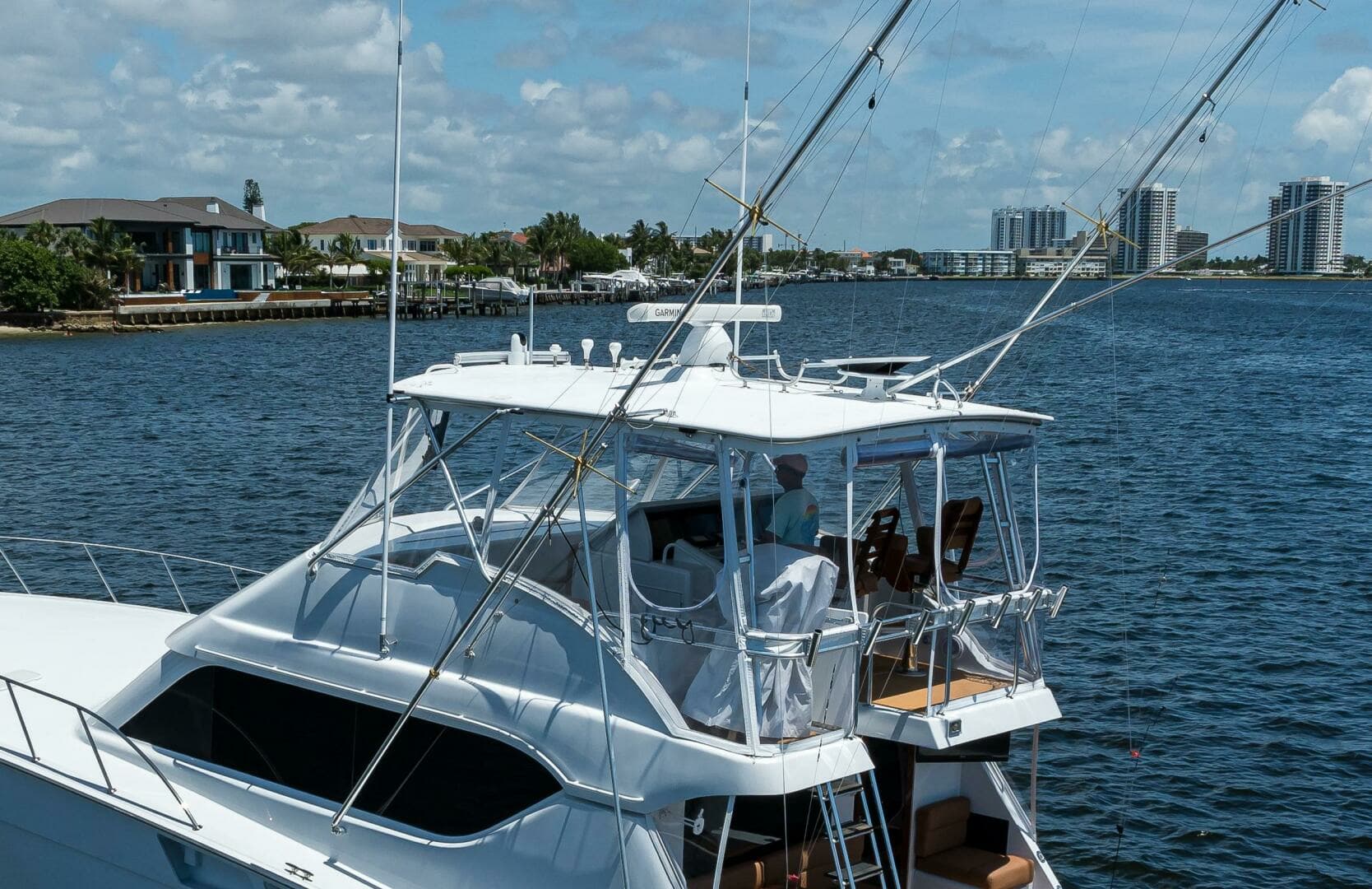 2001 Hatteras Convertible - Image 44