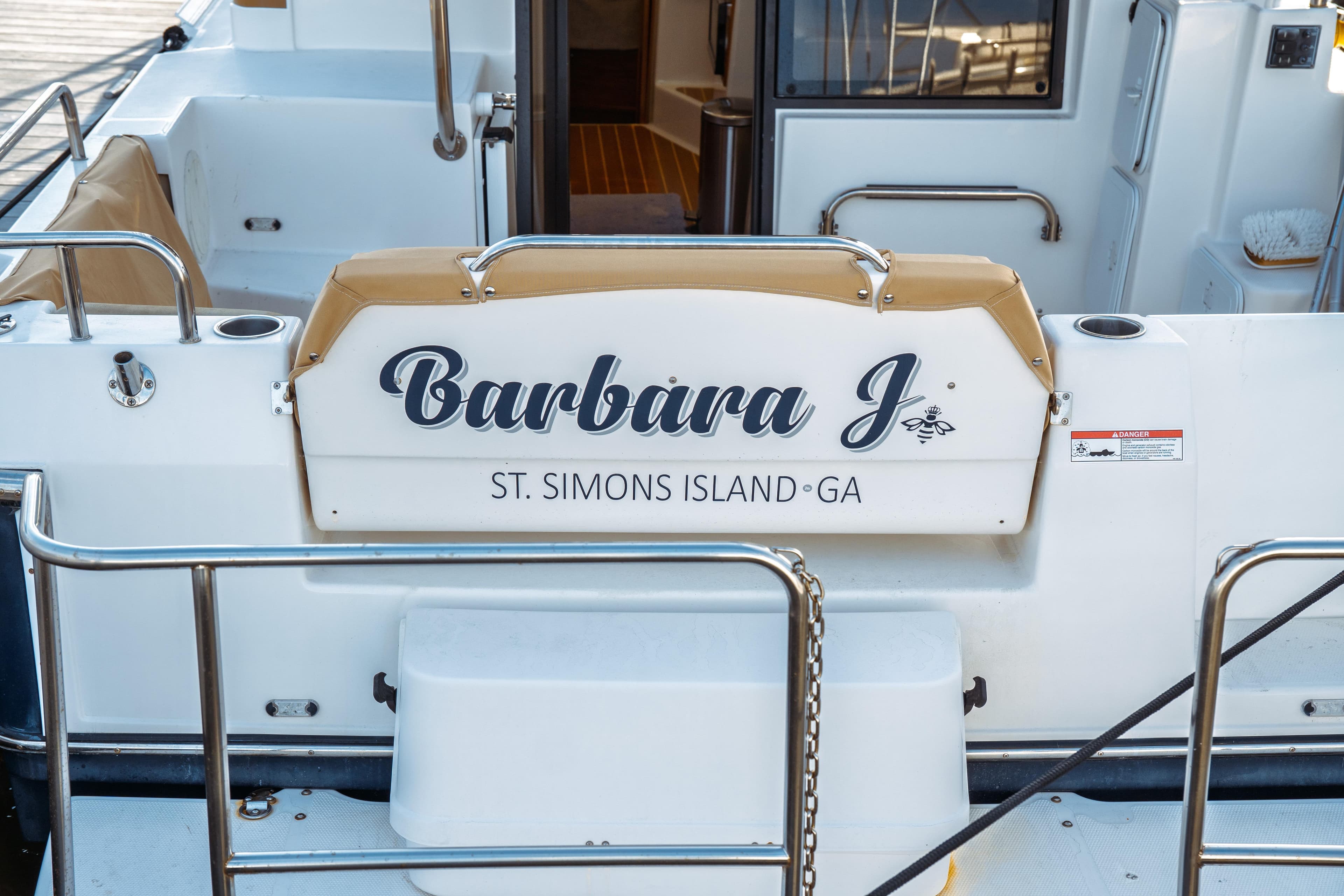 2022 Ranger Tugs R-29 S boat named "Barbara J" at St. Simons Island, GA.