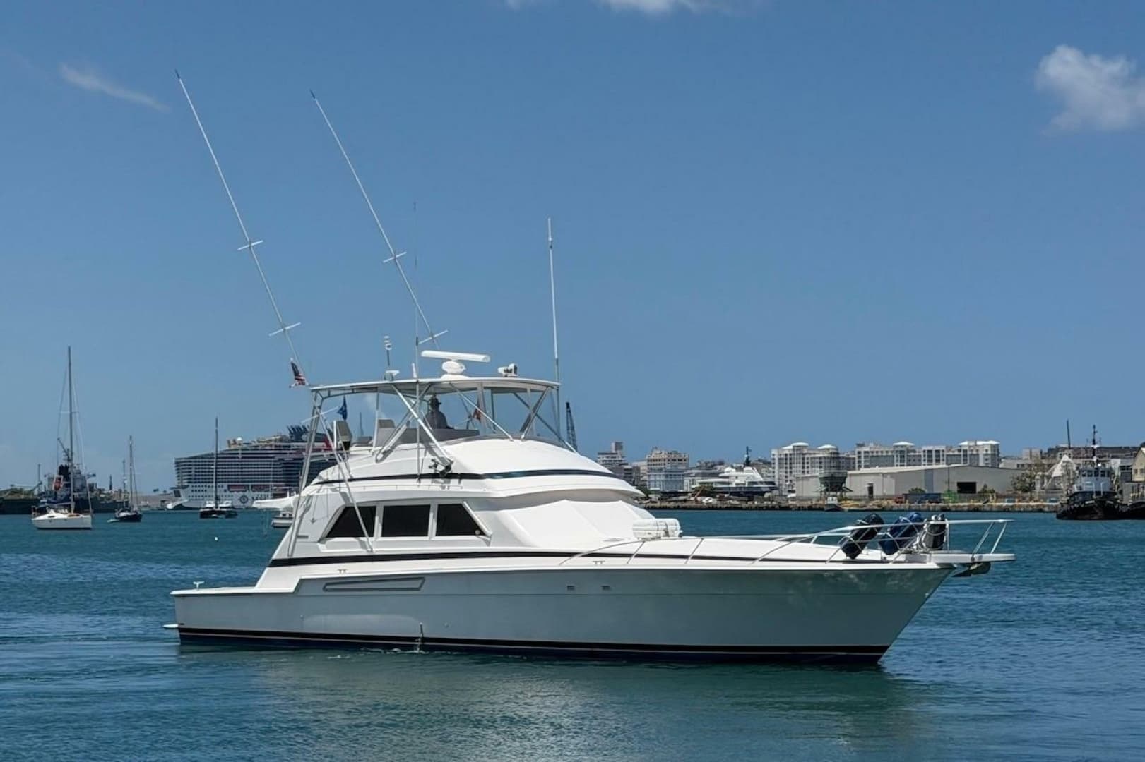 1995 Bertram 60 Convertible - Image 2