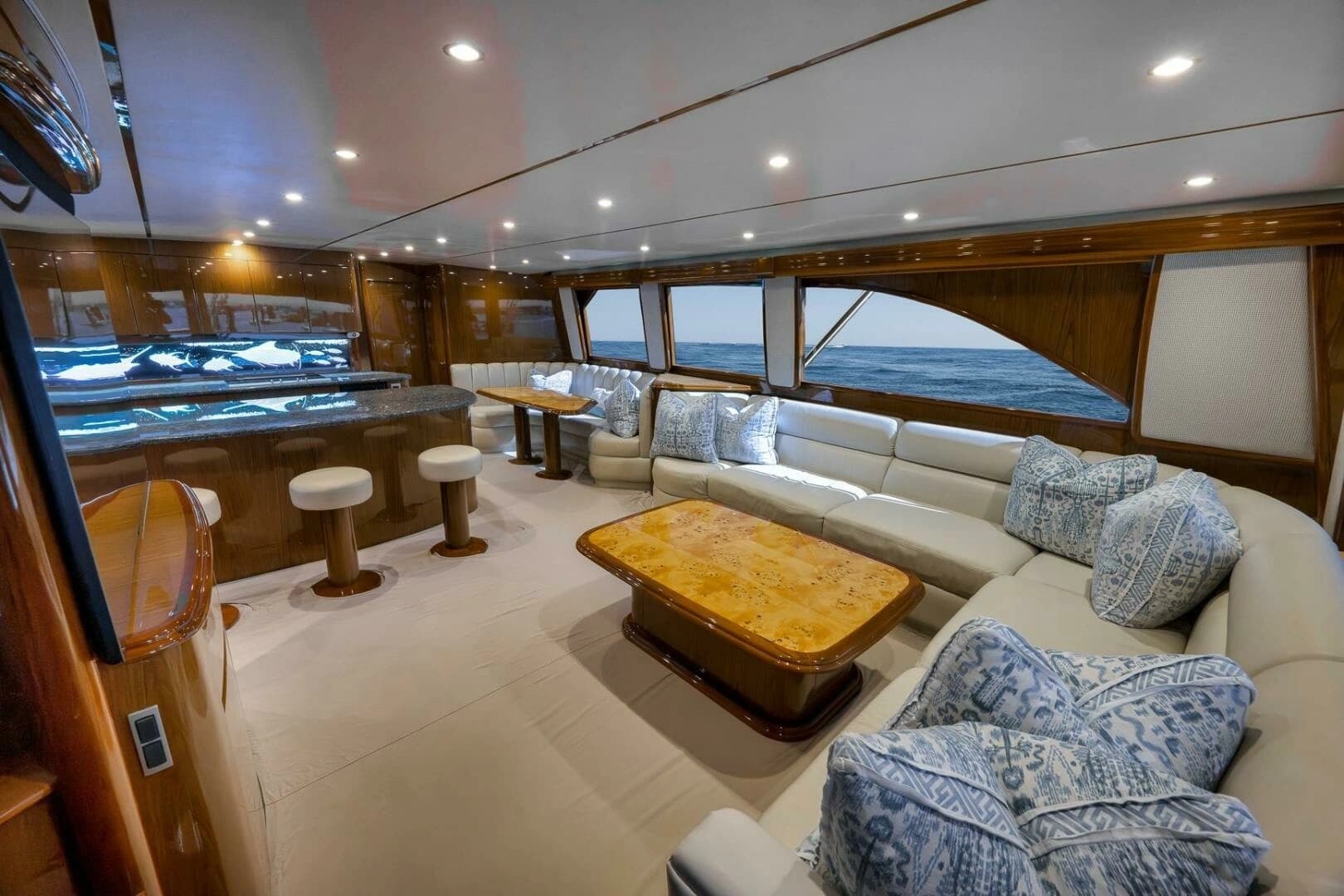 2011 Viking 76 Enclosed Bridge - Image 4