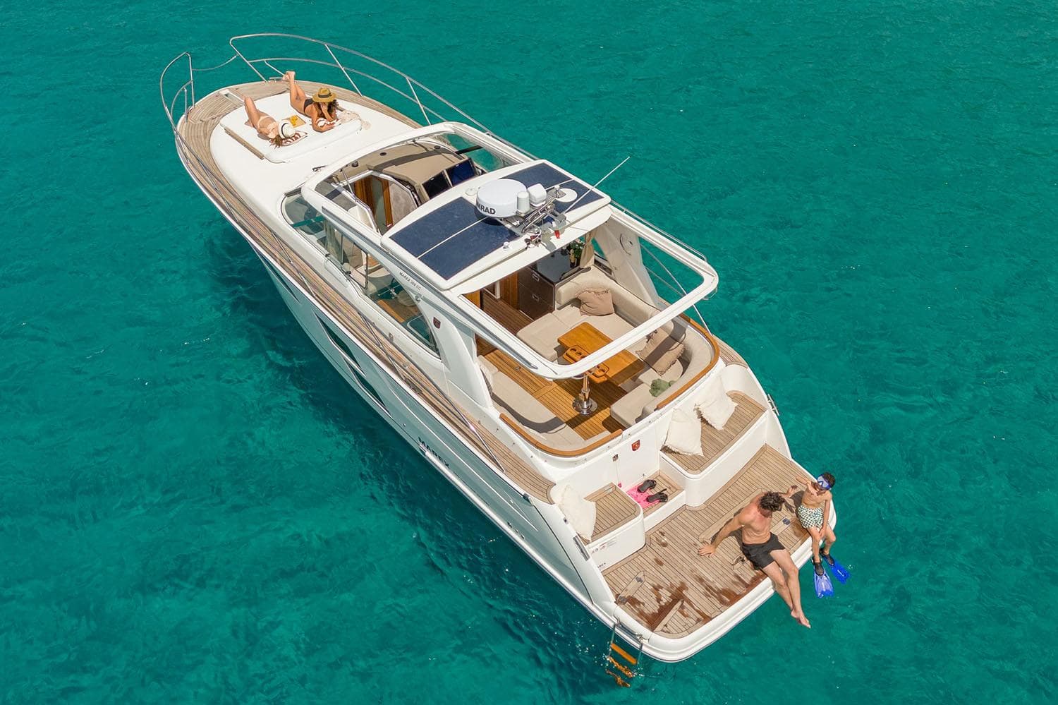 Manufacturer Provided Image: Marex 360 Cabriolet Cruiser 2026 on clear water.