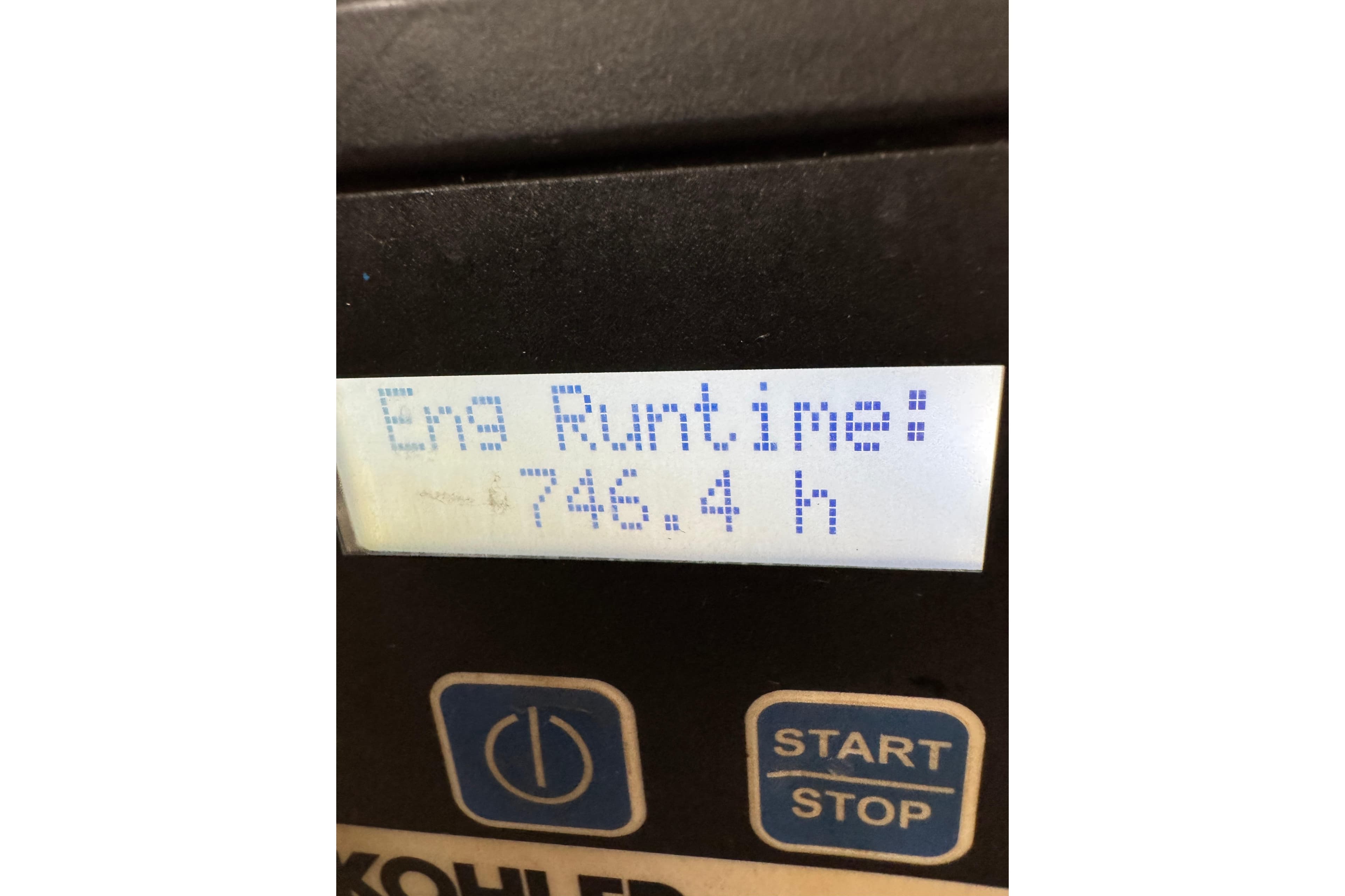 Display showing engine runtime of 746.4 hours on a 2018 Formula 430 Super Sport Crossover.