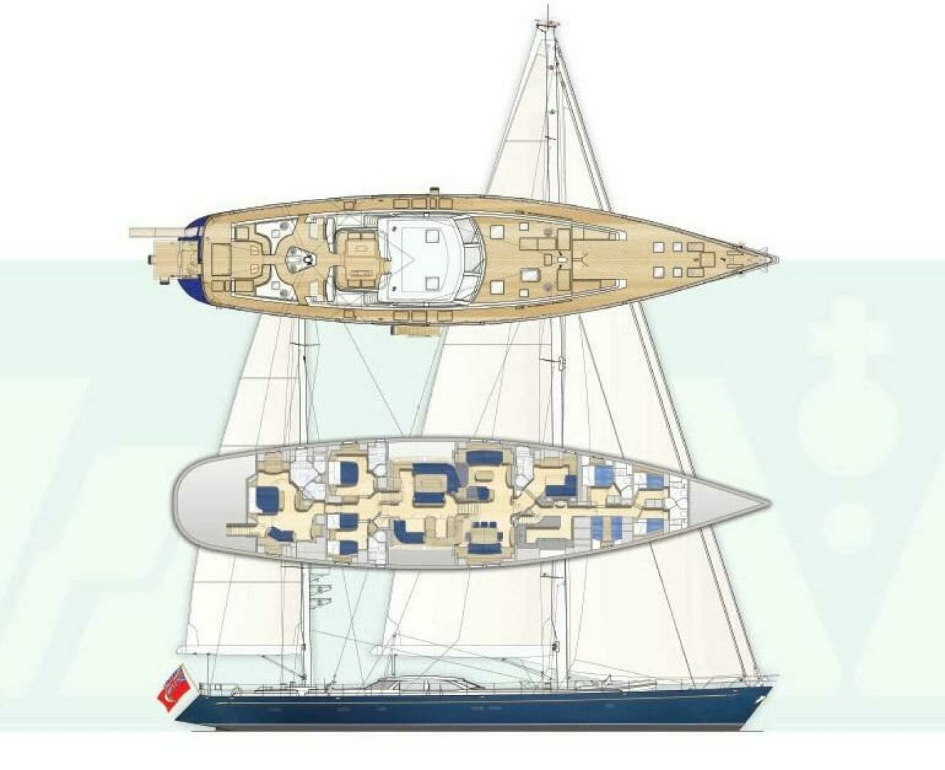 2005 Royal Huisman Ketch Sailing Yacht - Image 64