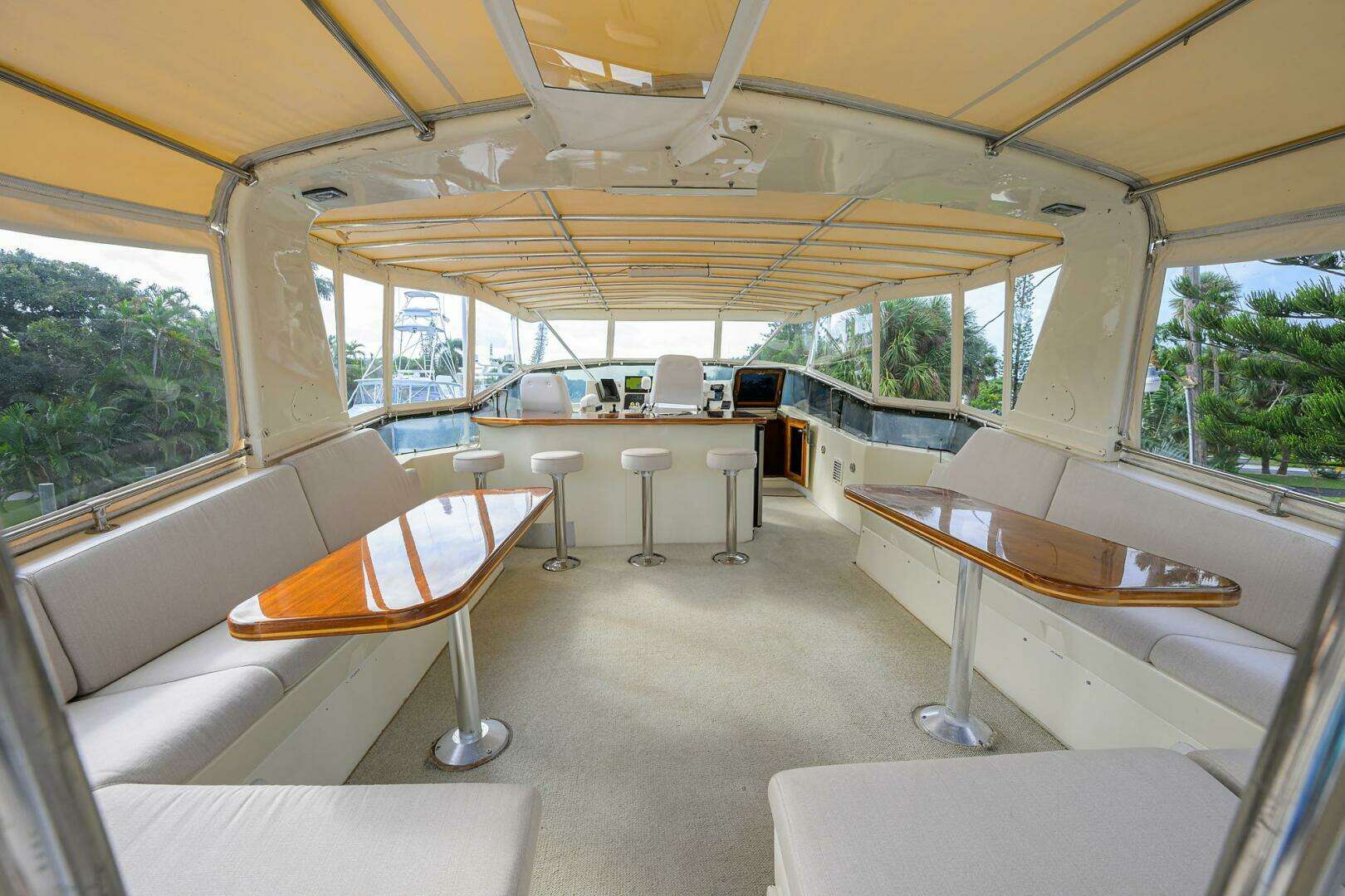 1991 Hatteras 78 Cockpit Motor Yacht - Image 68