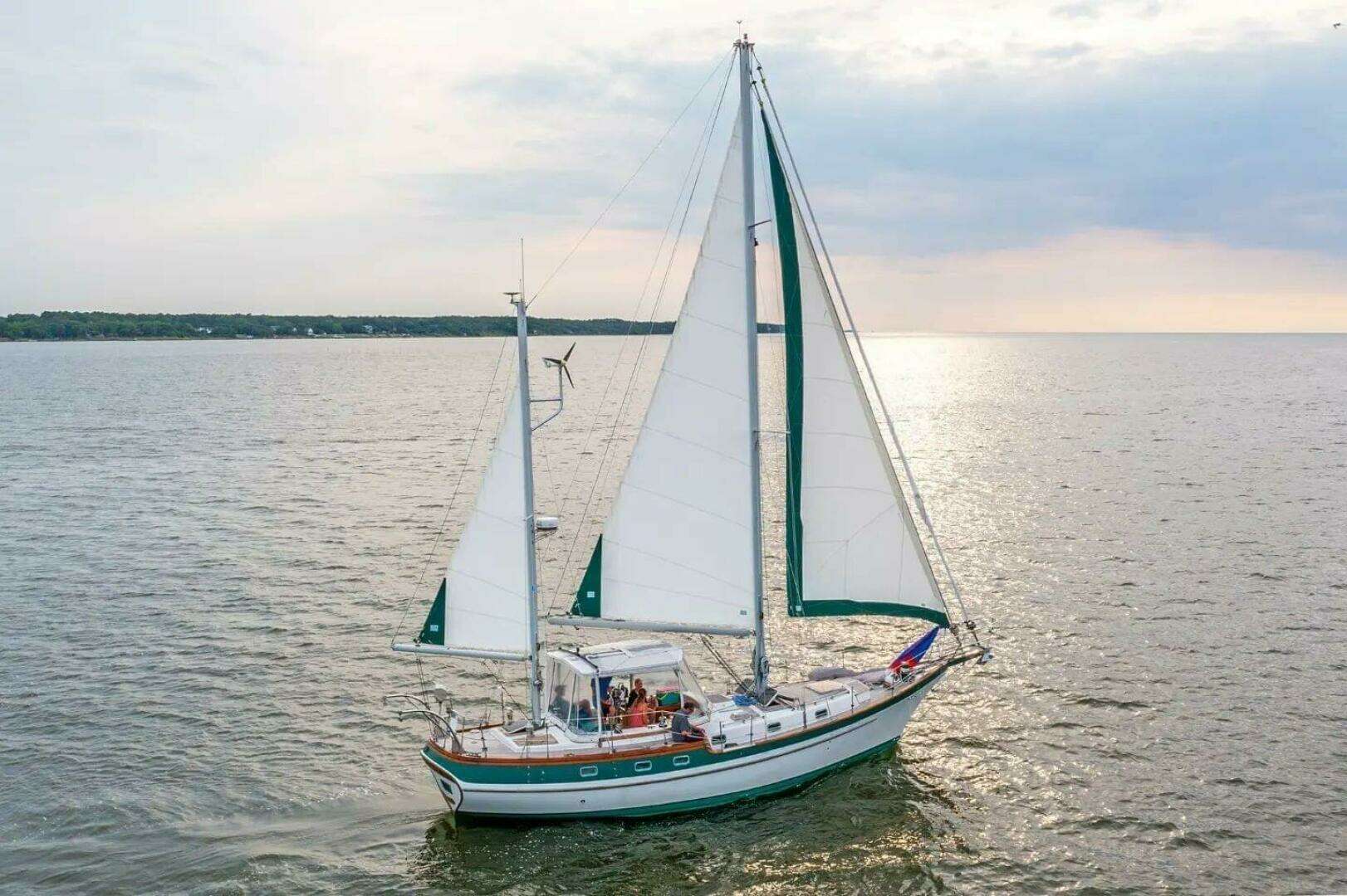 1983 Bluewater Yachts Vagabond 42 Center Cockpit - Image 4