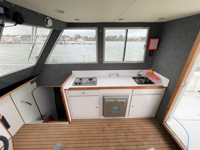 Custom Catamaran - Galley